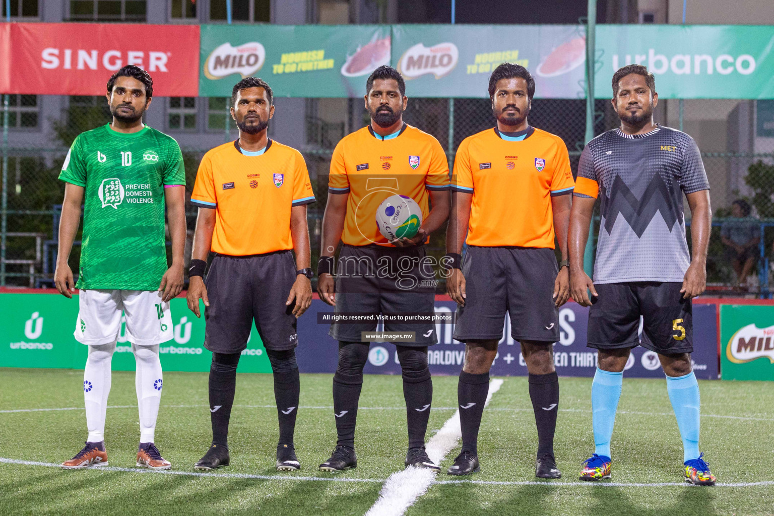 Team Badhahi vs Meteorology in Club Maldives Cup Classic 2023 held in Hulhumale, Maldives, on Monday, 24th July 2023. Photos: Ismail Thoriq / images.mv