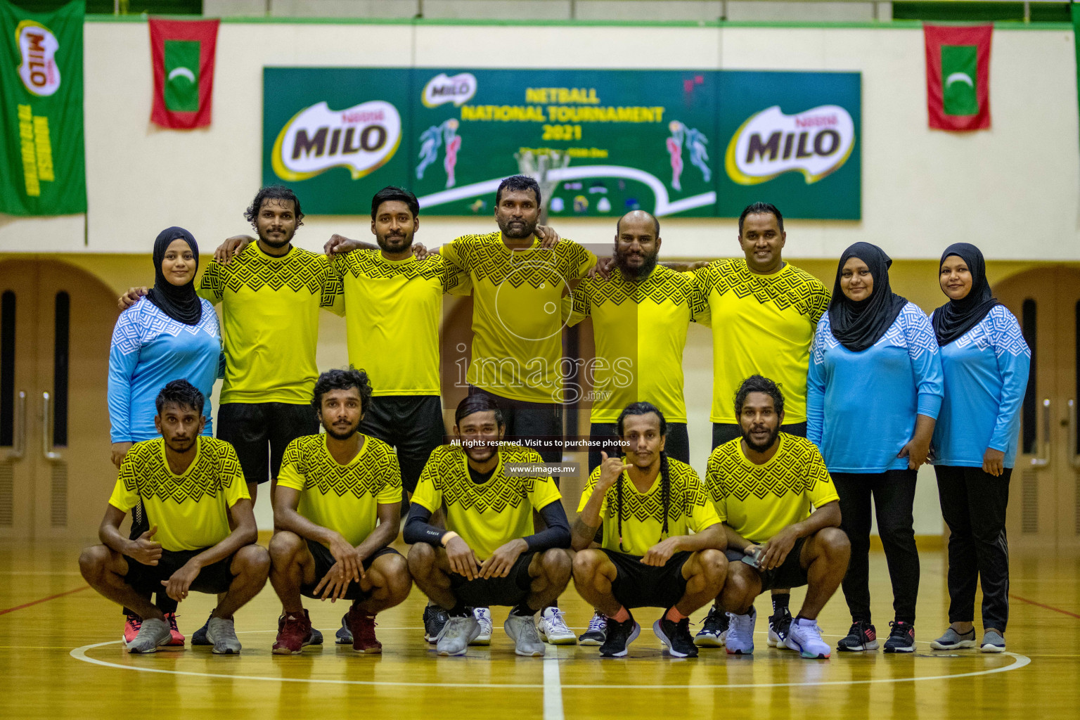 Kulhudhuffushi Youth & R.C vs Club Matrix in the Finals of Milo National Netball Tournament 2021 held on 4th December 2021 in Male', Maldives Photos: Ismail Thoriq, Maanish / images.mv