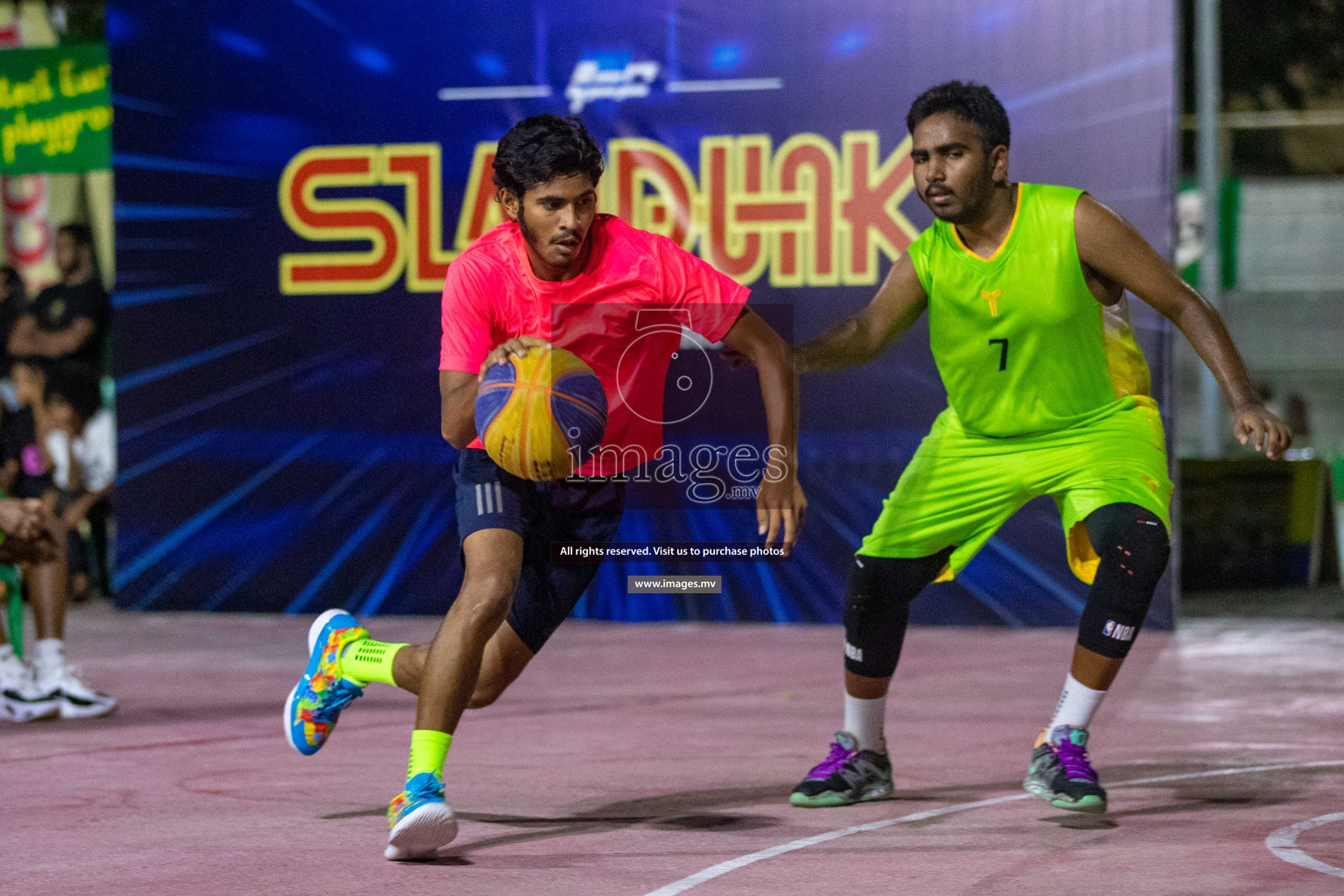 Day 5 of Slamdunk by Sosal on 16th April 2023 held in Male'. Photos: Nausham Waheed / images.mv