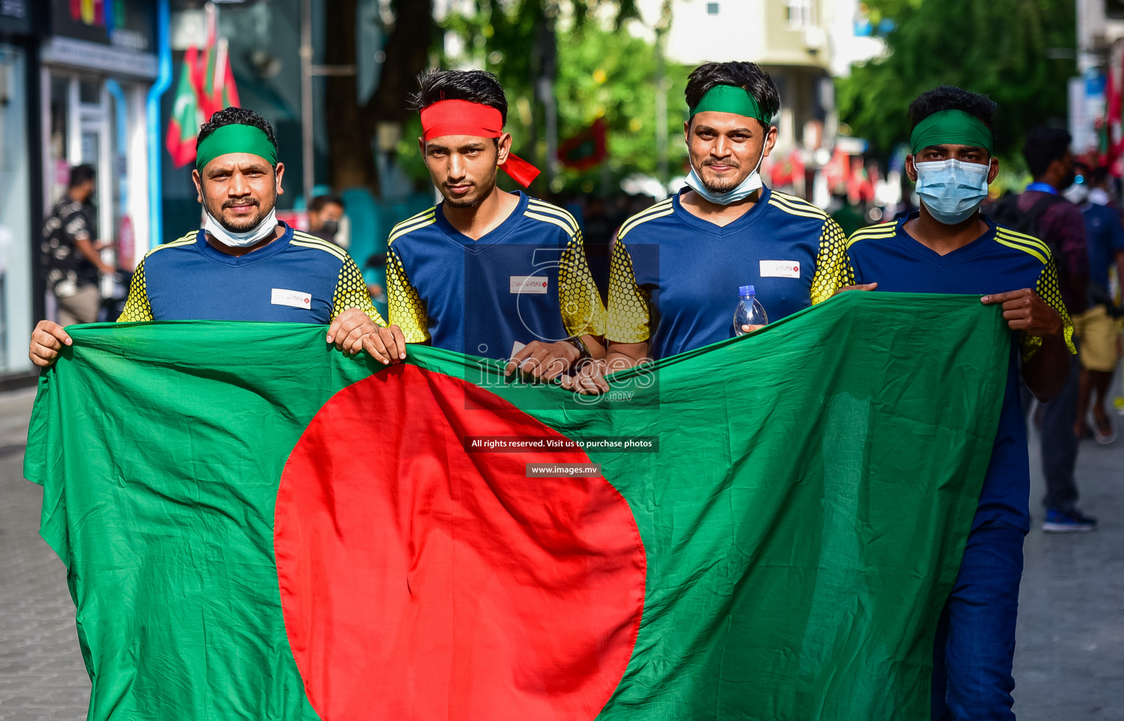 Bangladesh vs India in SAFF Championship 2021 held on 1st October 2021 in Galolhu National Stadium, Male', Maldives