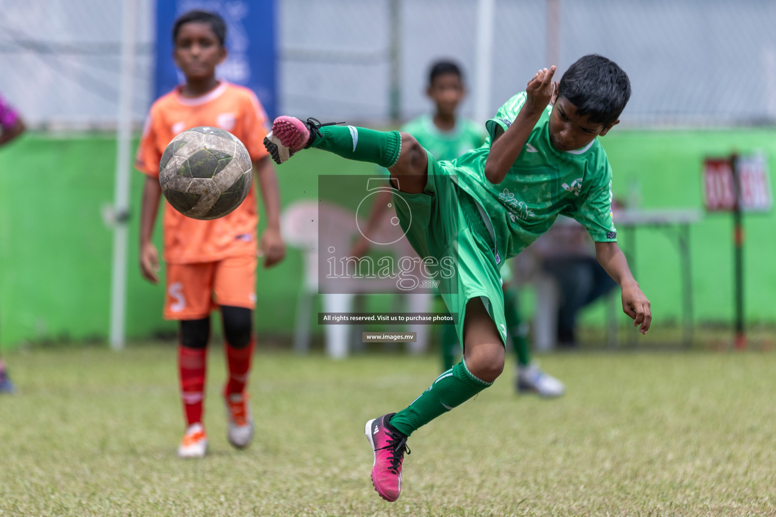 Day 4 of Nestle Kids Football Fiesta, held in Henveyru Football Stadium, Male', Maldives on Saturday, 14th October 2023
Photos: Mohamed Mahfooz Moosa, Hassan Simah / images.mv