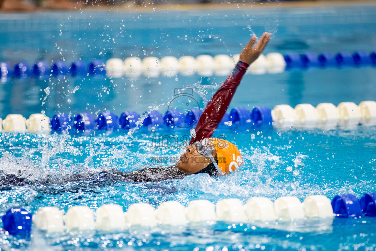 Day 3 of BML 6th National Kids Swimming Kids Festival 2025 held in Hulhumale', Maldives on Wednesday, 5th November 2024. 

Photos: Hassan Simah / images.mv