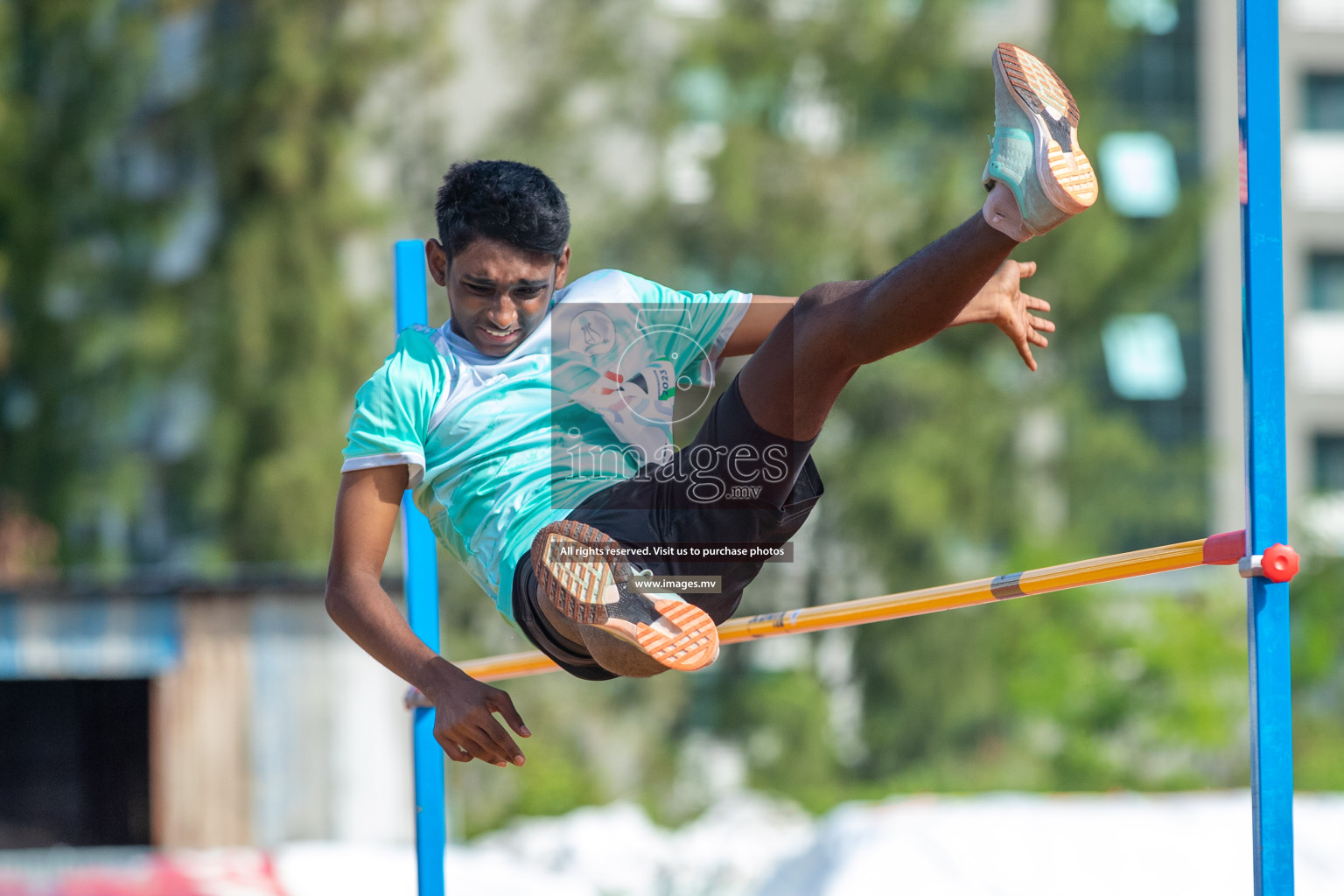 Day two of Inter School Athletics Championship 2023 was held at Hulhumale' Running Track at Hulhumale', Maldives on Sunday, 15th May 2023. Photos: Nausham Waheed / images.mv