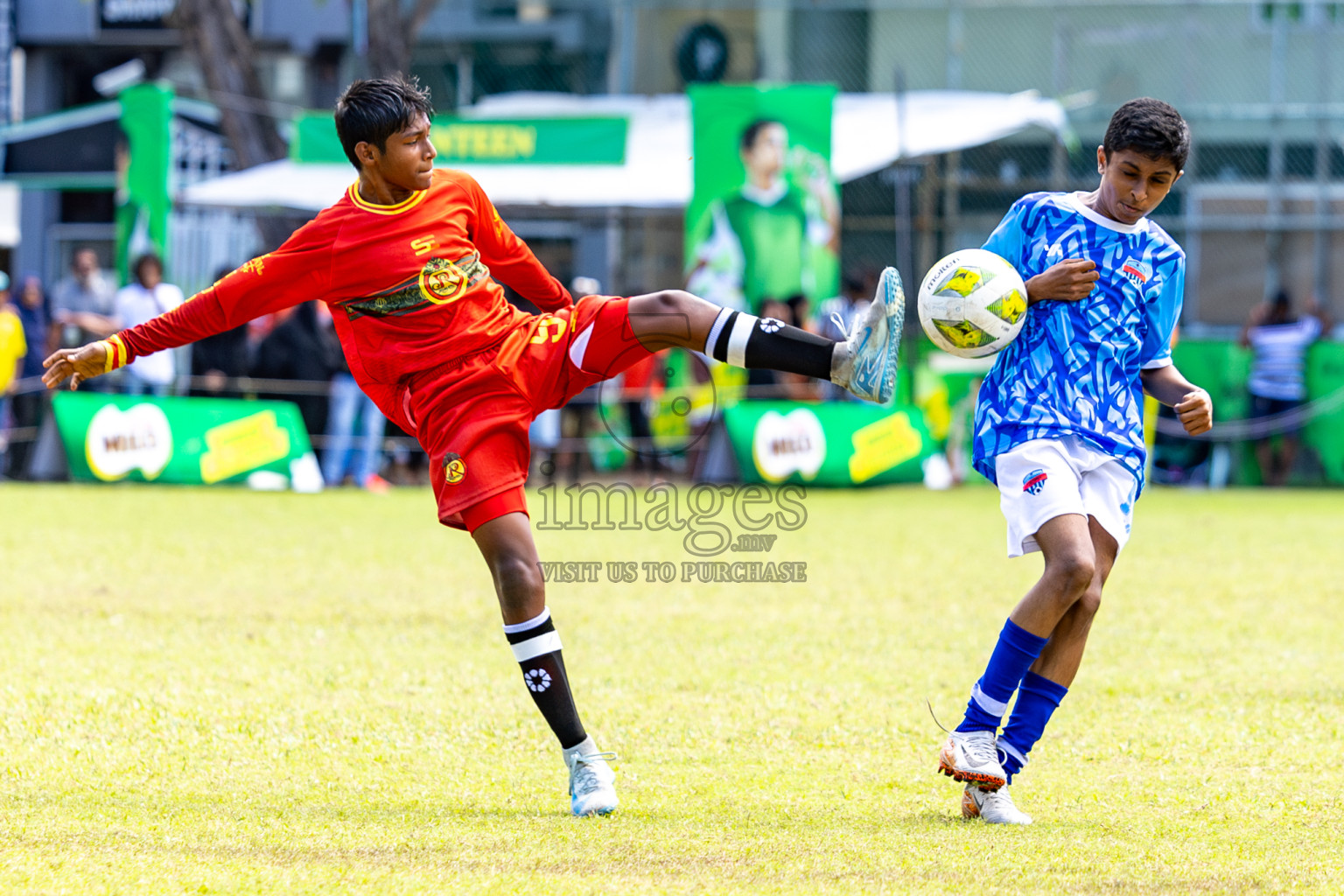 Day 3 of MILO Academy Championship 2024 (U-14) was held in Henveyru Stadium, Male', Maldives on Saturday, 2nd November 2024.
Photos: Hassan Simah / Images.mv