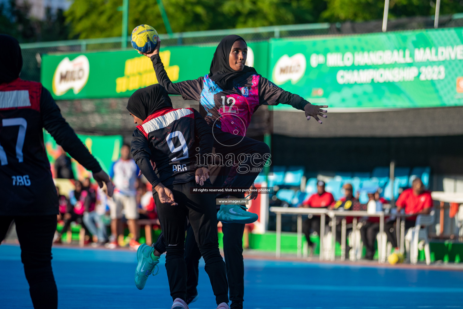 Day 4 of 6th MILO Handball Maldives Championship 2023, held in Handball ground, Male', Maldives on Friday, 23rd May 2023 Photos: Nausham Waheed/ Images.mv