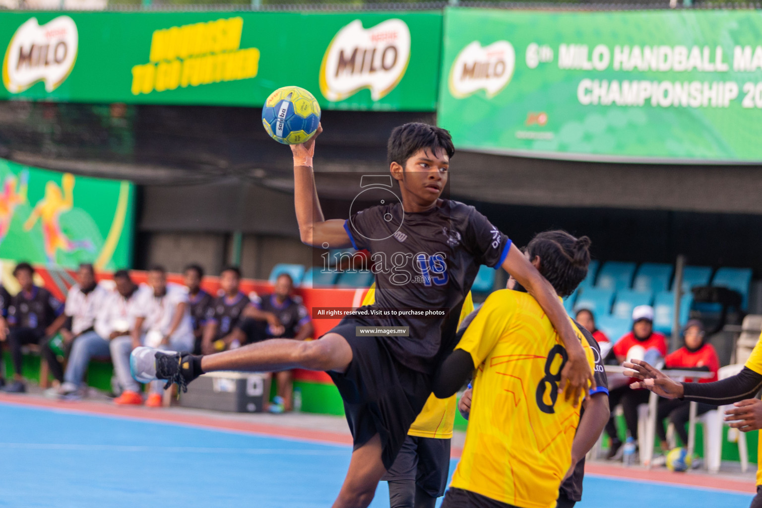 Day 14th of 6th MILO Handball Maldives Championship 2023, held in Handball ground, Male', Maldives on 5th June 2023 Photos: Ismail Thoriq / Images.mv