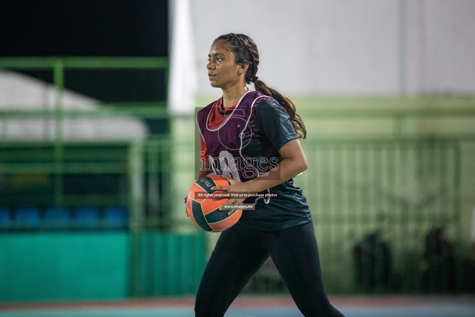 Day 2 of 20th Milo National Netball Tournament 2023, held in Synthetic Netball Court, Male', Maldives on 30th May 2023 Photos: Nausham Waheed/ Images.mv