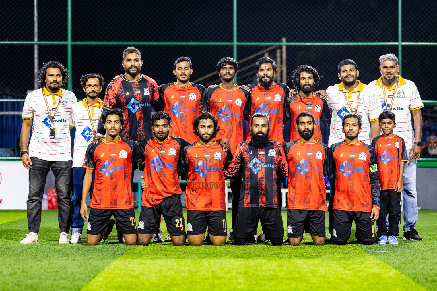 BG Sports Club vs FC Calms Blue in Day 3 of BG Futsal Challenge 2024 was held on Thursday, 14th March 2024, in Male', Maldives Photos: Nausham Waheed / images.mv