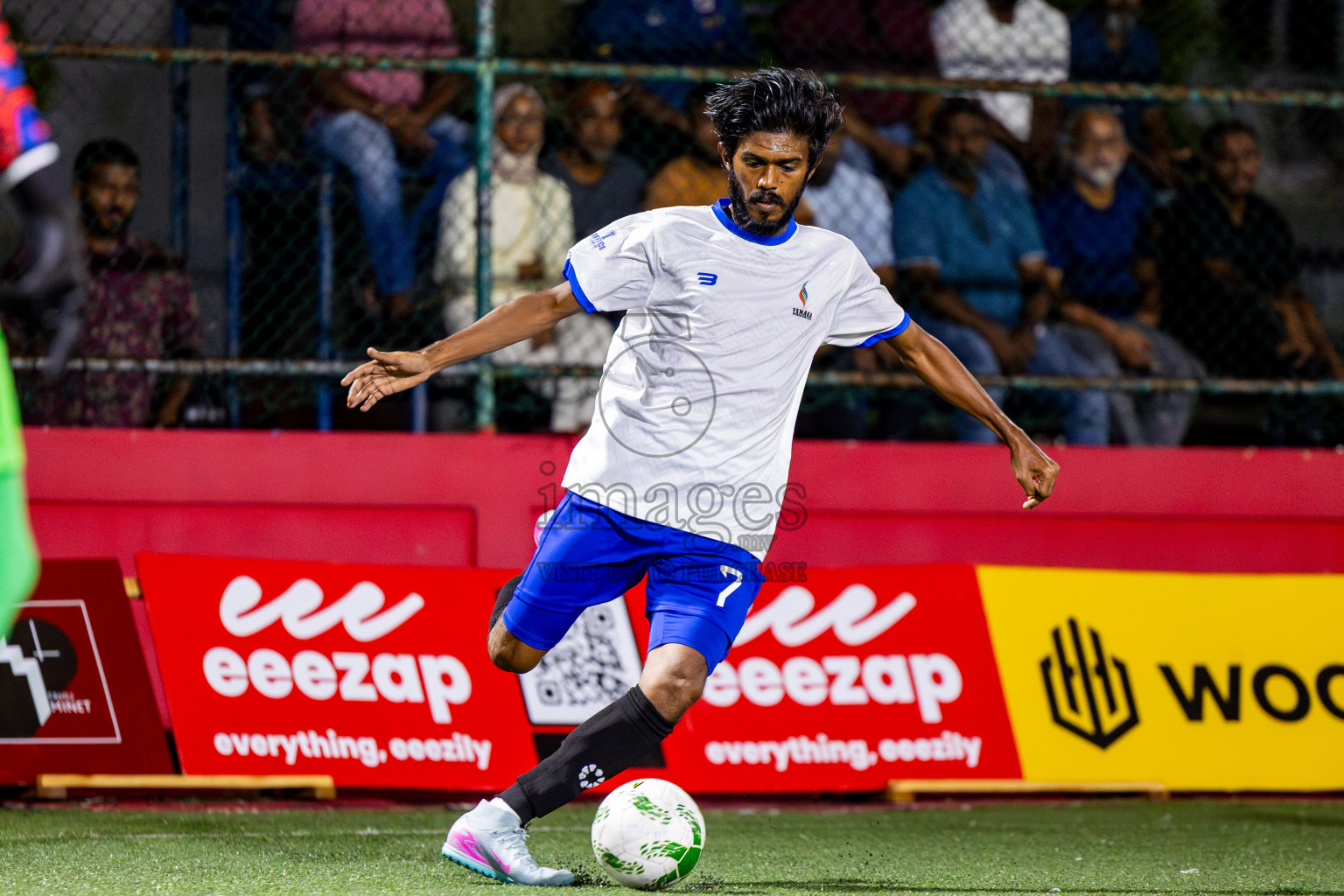 STELCO vs FENAKA in Day 15 of Office League 2025 was held on Friday, 2nd May 2025 in Hulhumale', Maldives. Photos: Nausham Waheed / images.mv