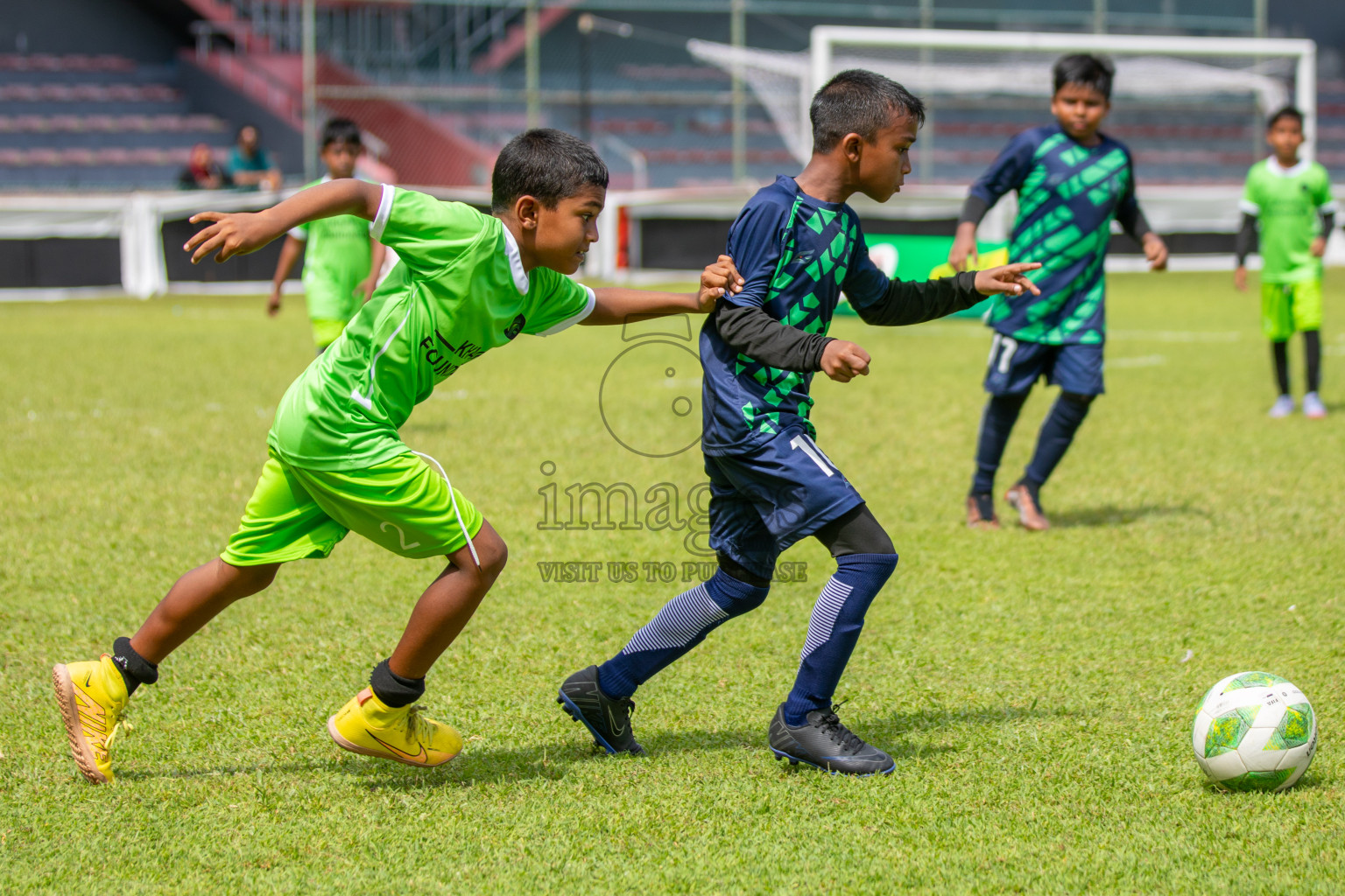 Day 2 of Under 10 MILO Academy Championship 2024 was held at National Stadium in Male', Maldives on Friday, 27th April 2024. Photos: Mohamed Mahfooz Moosa / images.mv