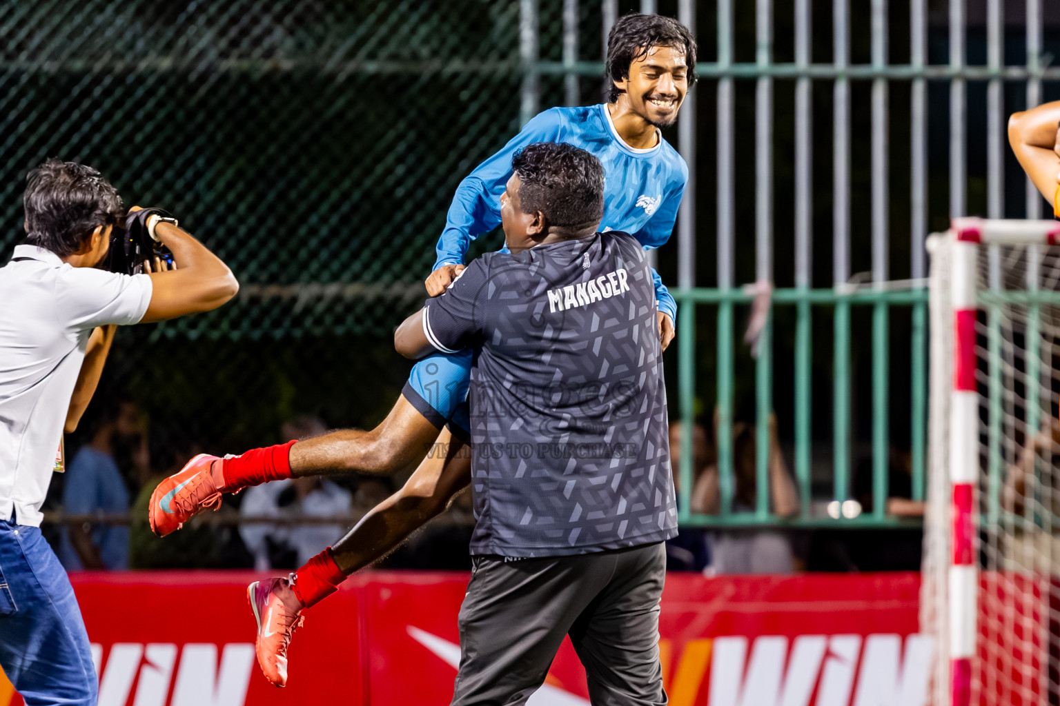 Club Binara vs Club 220 in Day 11 of Club Maldives Cup Classic 2025 was held in Rehendi Futsal Ground, Hulhumale', Maldives on Thursday, 25th September 2025. Photos: Nausham Waheed / images.mv