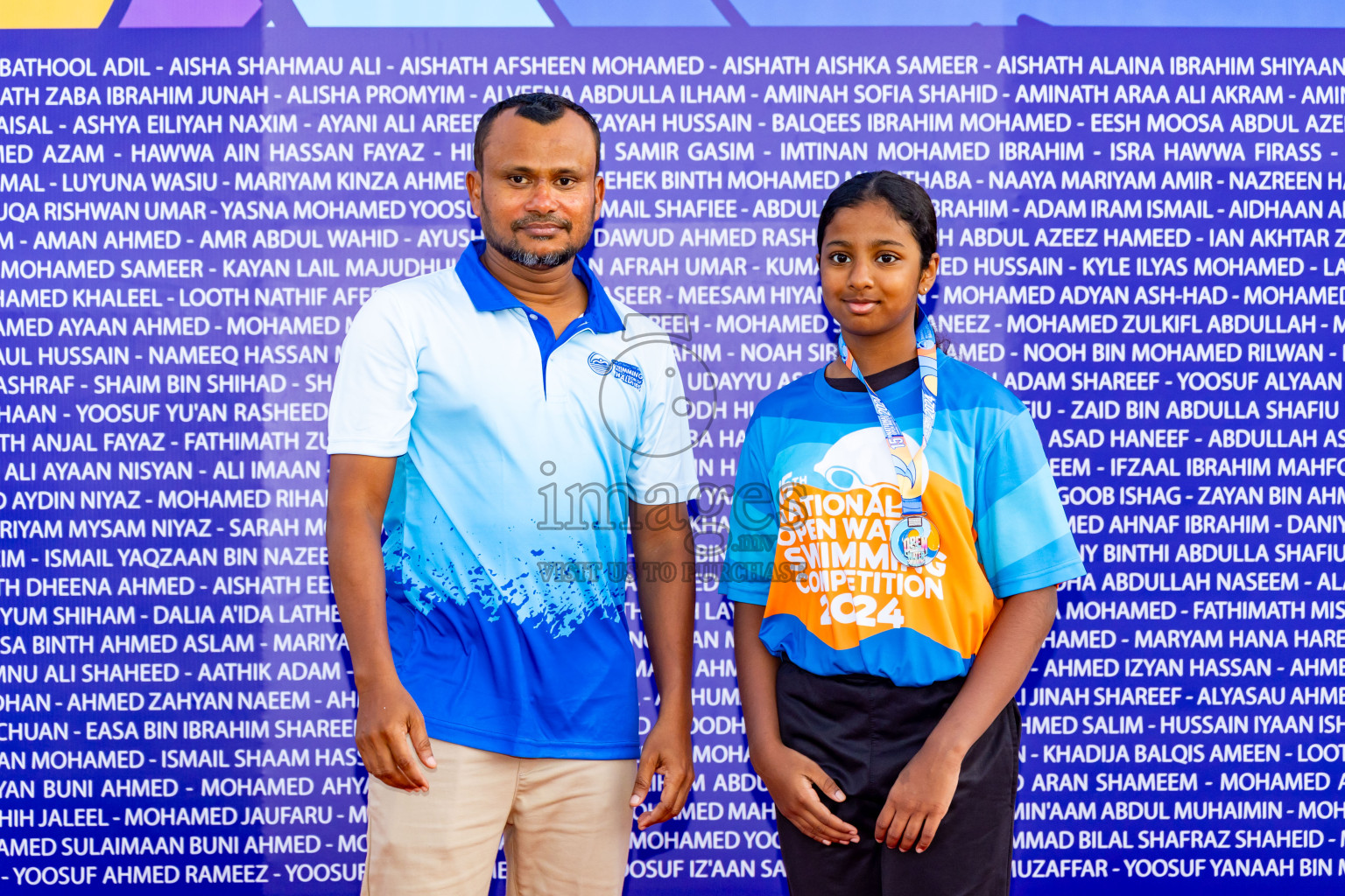 15th National Open Water Swimming Competition 2024 held in Kudagiri Picnic Island, Maldives on Saturday, 28th September 2024. Photos: Nausham Waheed / images.mv