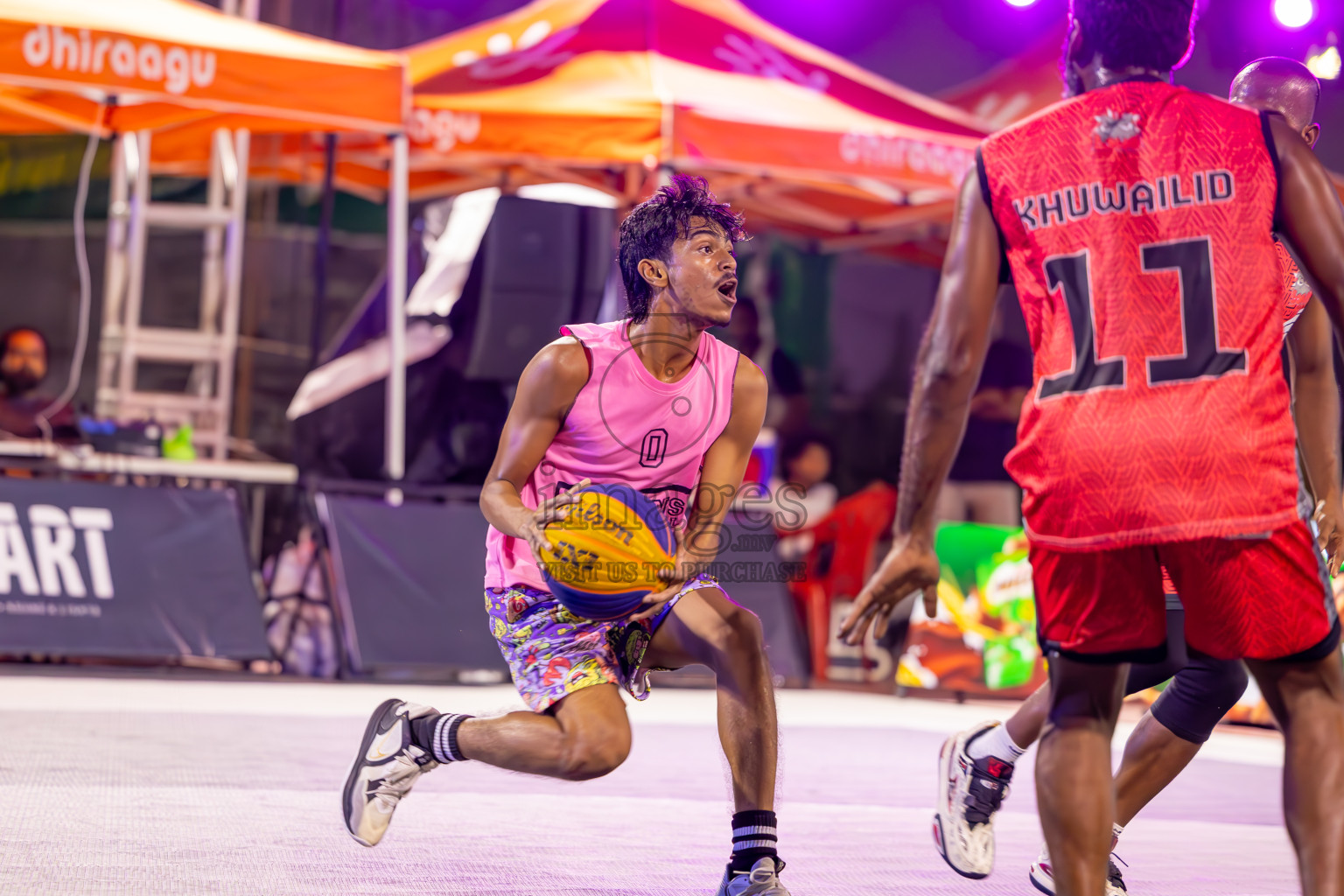 Day 6 of MILO Ramadan 3x3 Challenge 2024 was held in Ekuveni Outdoor Basketball Court at Male', Maldives on Sunday, 18th March 2024.
Photos: Ismail Thoriq / images.mv