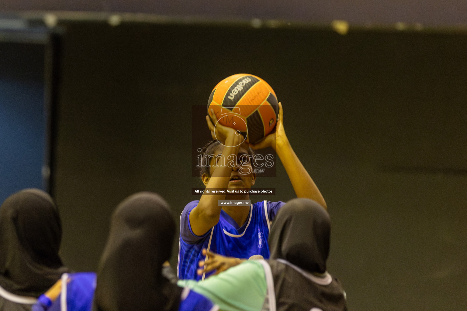 Day5 of 24th Interschool Netball Tournament 2023 was held in Social Center, Male', Maldives on 31st October 2023. Photos: Mohamed Mahfooz Moosa / images.mv