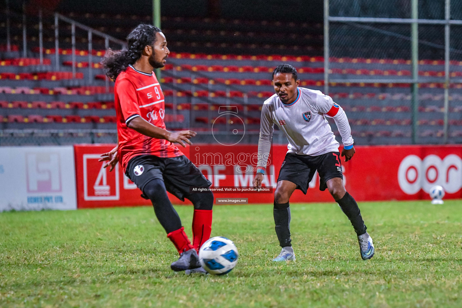 CLUB PK (PArK KanMaThI) vs Biss Buru Sports  in the 2nd Division 2022 on 29th July 2022, held in National Football Stadium, Male', Maldives Photos: Nausham Waheed / images.mv