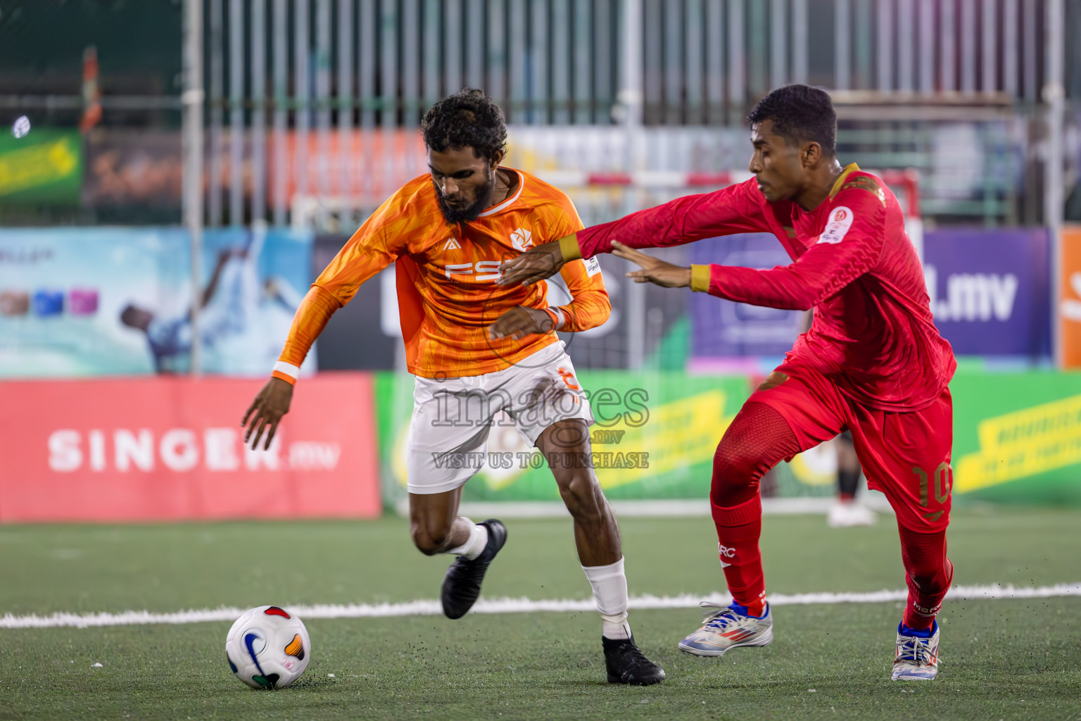 FSM vs Maldivian in Round of 16 of Club Maldives Cup 2024 held in Rehendi Futsal Ground, Hulhumale', Maldives on Monday, 7th October 2024. Photos: Ismail Thoriq / images.mv