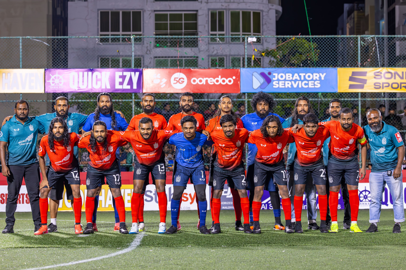 L Gan vs Th Thimarafushi in Zone Round on Day 30 of Golden Futsal Challenge 2025 was held on Monday , 3rd February 2025, in Hulhumale', Maldives.
Photos: Ismail Thoriq / images.mv