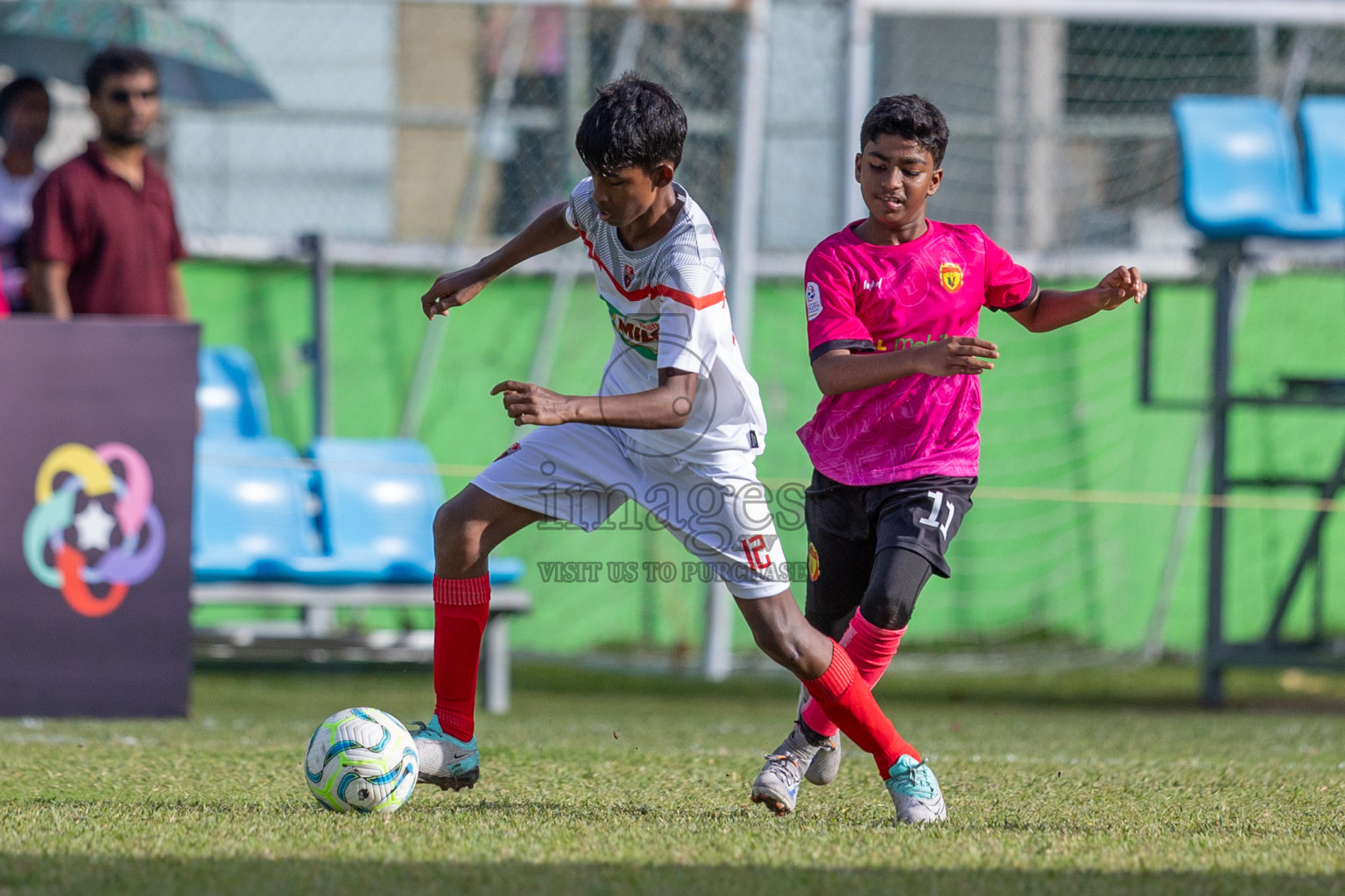 Dhivehi Youth League 2024 - Day 1. Matches held at Henveiru Stadium on 21st November 2024 , Thursday. Photos: Shuu Abdul Sattar/ Images.mv