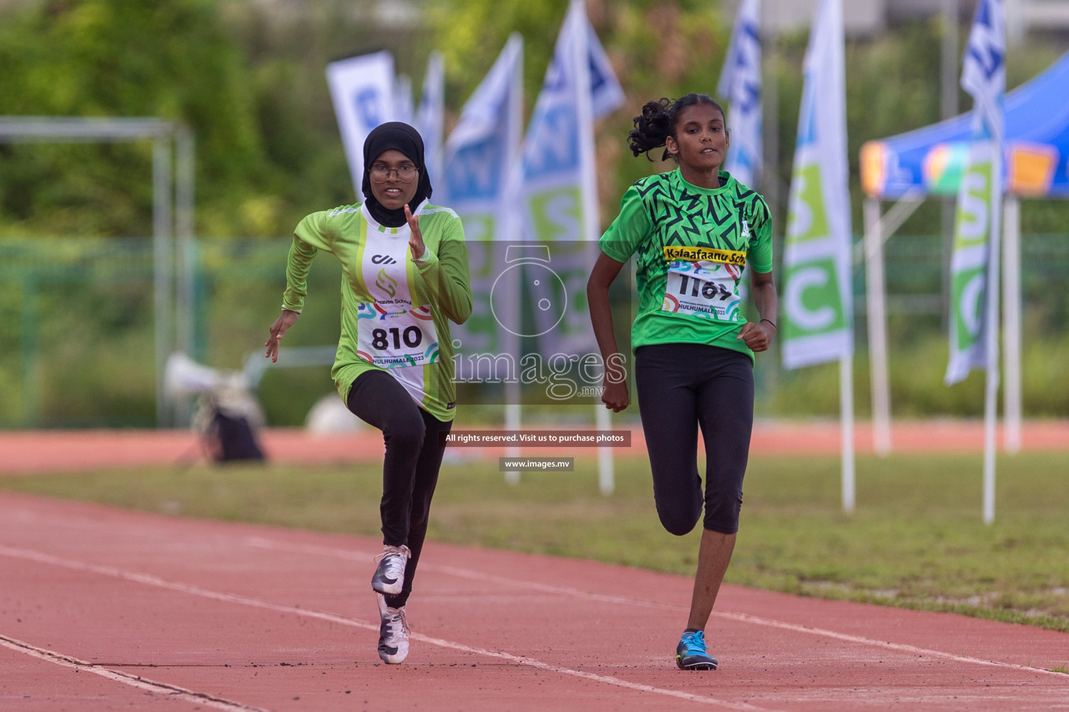 Day two of Inter School Athletics Championship 2023 was held at Hulhumale' Running Track at Hulhumale', Maldives on Sunday, 15th May 2023. Photos: Shuu/ Images.mv