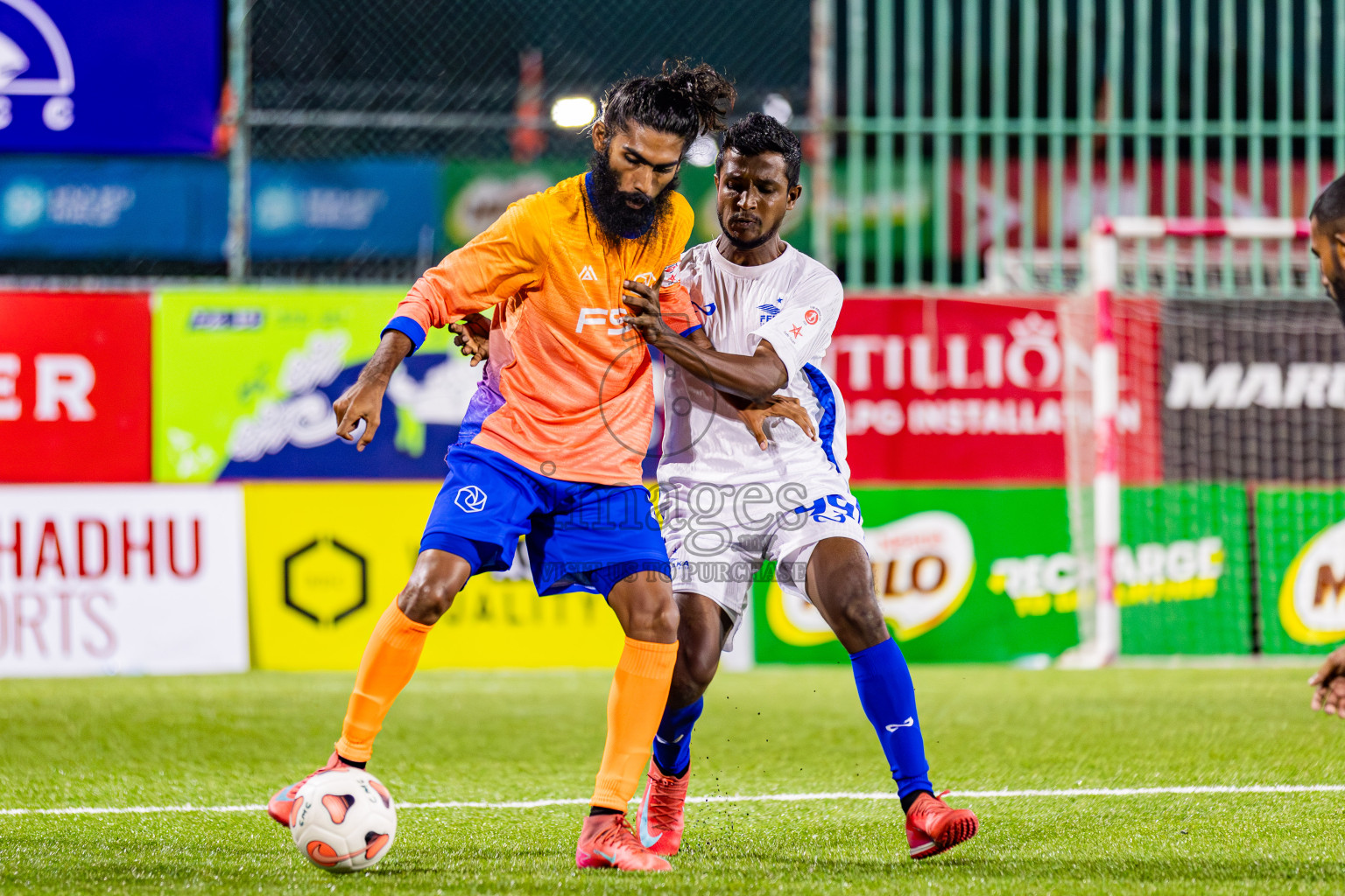 FSM vs FENAKA in Day 5 of Club Maldives Cup 2025 was held in Rehendhi Futsal Ground, Hulhumale', Maldives on Friday, 3rd October 2025. Photos: Areef Adam / Images.mv