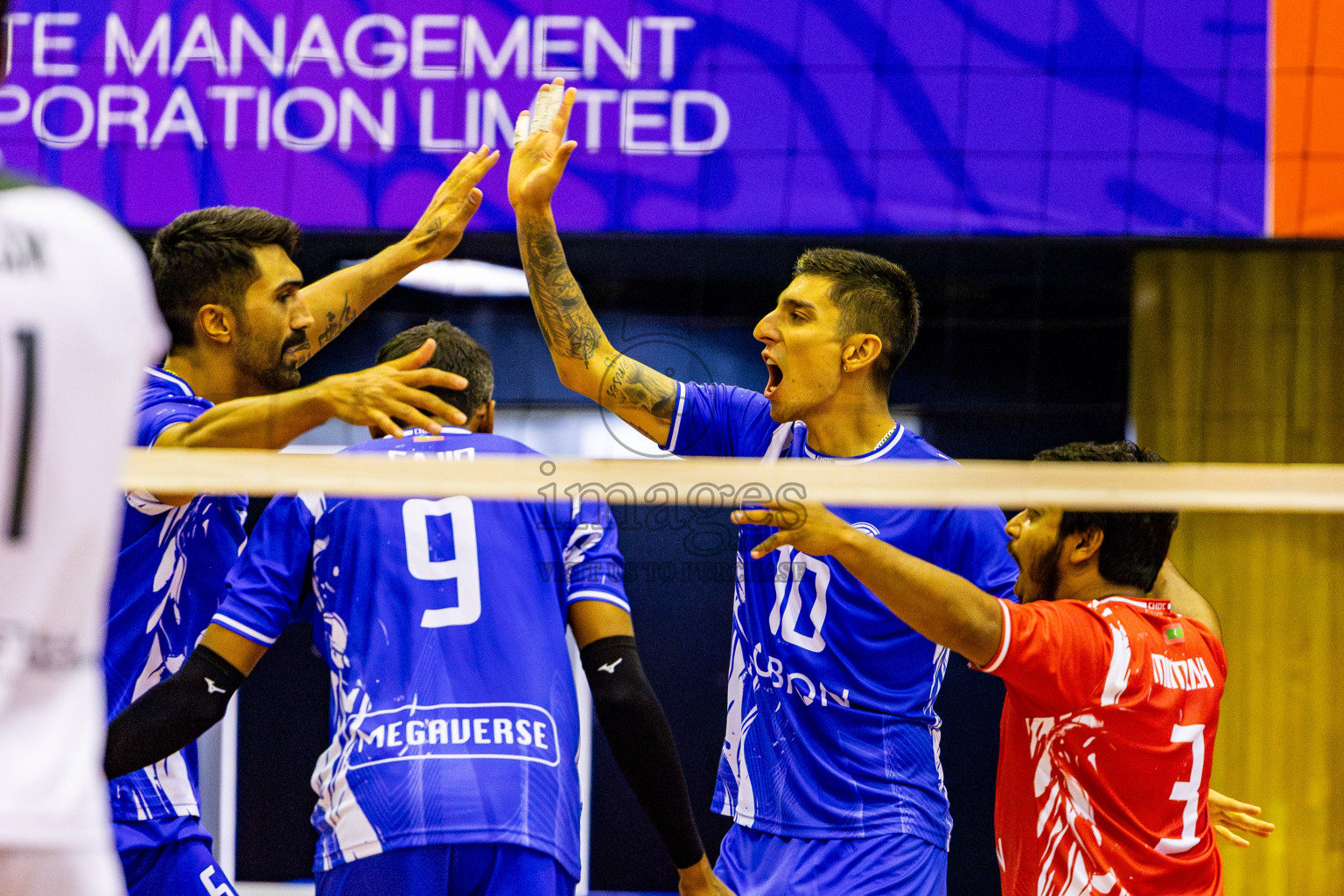 Club HDC vs Dhadimagu Sports & Recreation Club in Semi Finals of MILO VAM Cup 2025 held in Male', Maldives on Tuesday, 1st July 2025 at Social Center Indoor Hall Photos By: Nausham Waheed / images.mv