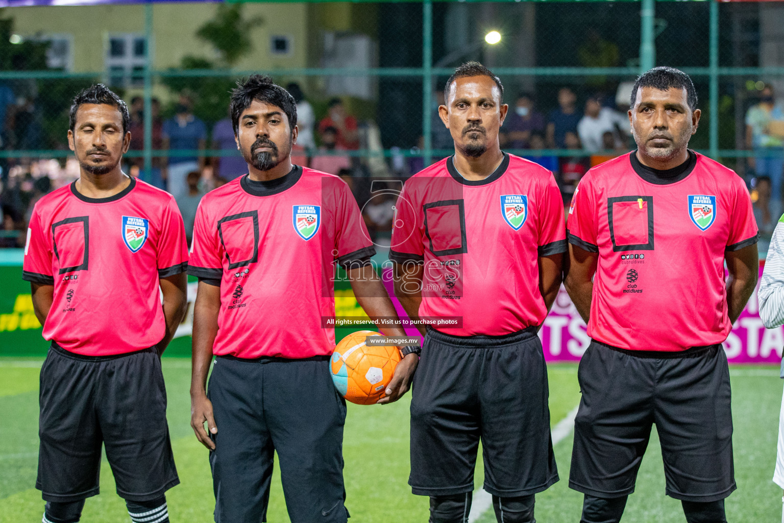 Club WAMCO vs DSC in the Semi Finals of 18/30 Women's Futsal Fiesta 2021 held in Hulhumale, Maldives on 14th December 2021. Photos: Ismail Thoriq / images.mv