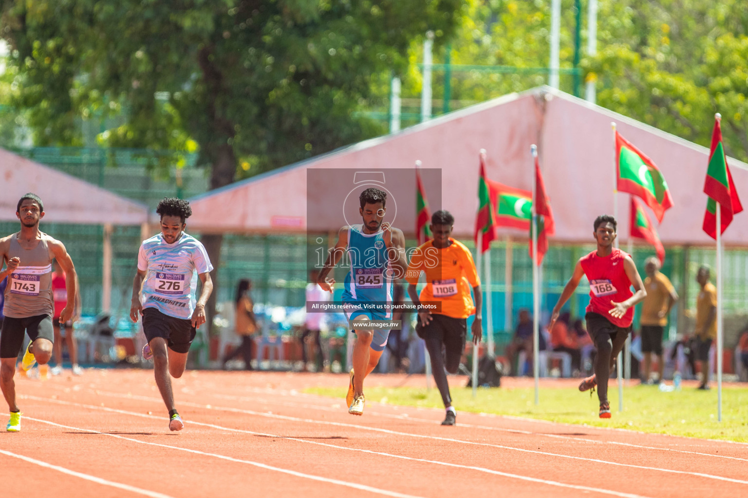 Day 1 of Inter-School Athletics Championship held in Male', Maldives on 22nd May 2022. Photos by: Maanish / images.mv