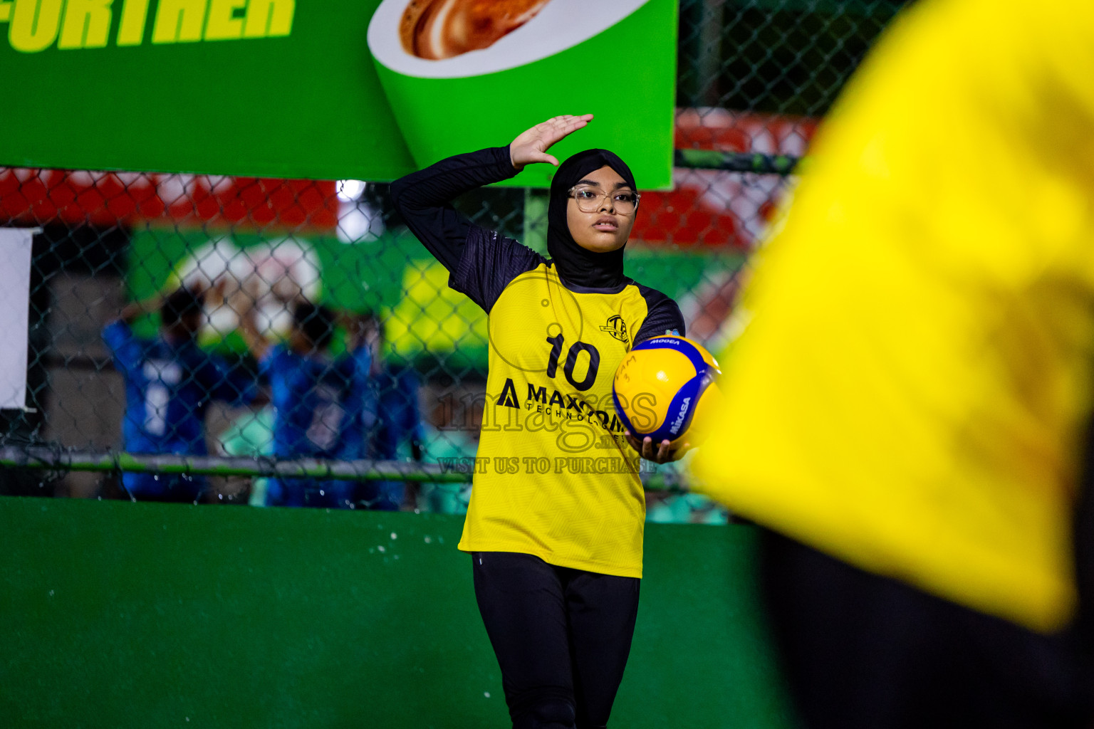 Day 2 of Interschool Volleyball Tournament 2024 was held in Ekuveni Volleyball Court at Male', Maldives on Sunday, 24th November 2024. Photos: Nausham Waheed / images.mv