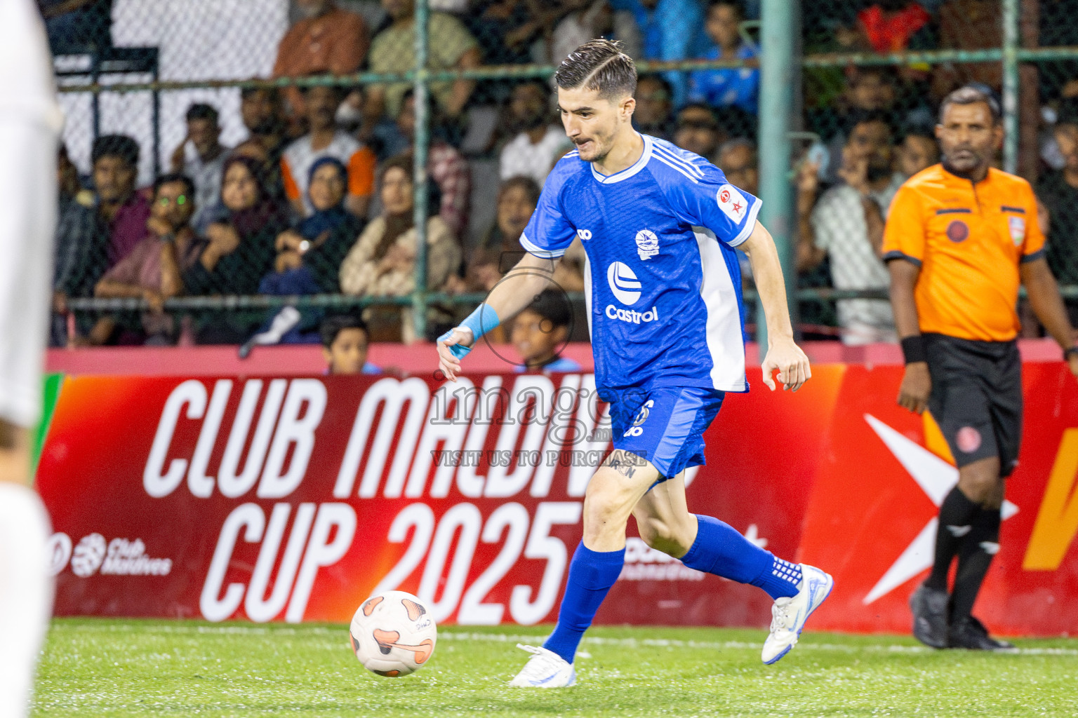 Club MTCC vs Dhivehi Sifainge Club (DSC) in Day 14 of Club Maldives Cup 2025 was held in Rehendhi Futsal Ground, Hulhumale', Maldives on Tuesday, 14th October 2025. Photos: Ismail Thoriq / images.mv