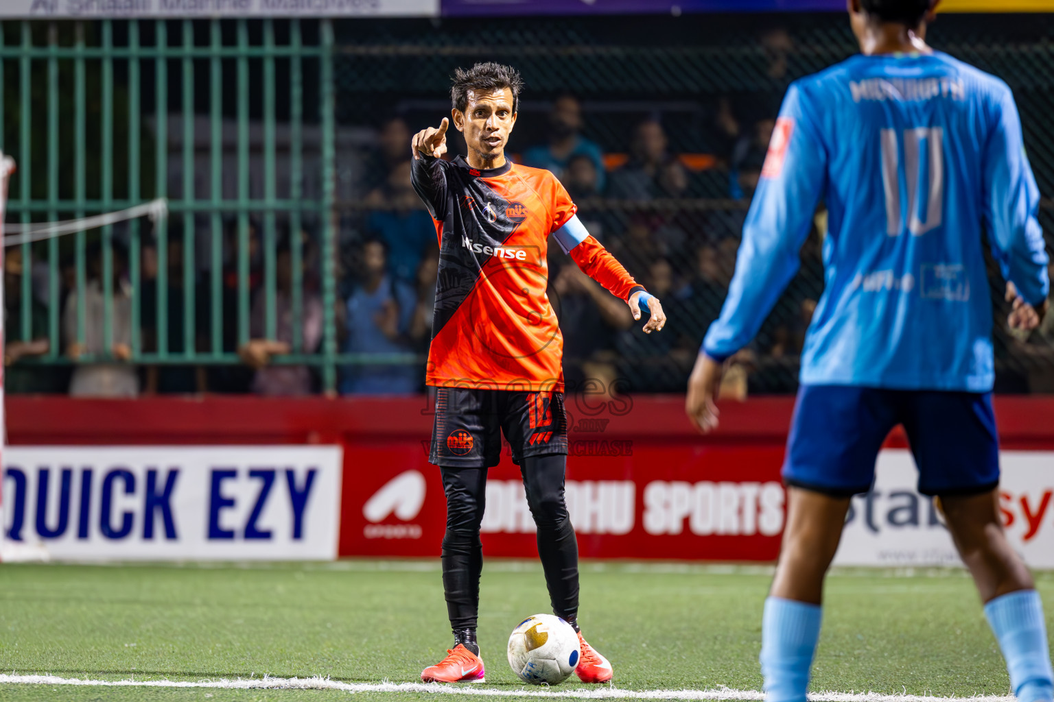 M Dhiggaru vs M Muli in Meemu Atoll Finals in Day 25 of Golden Futsal Challenge 2025 was held on Wednesday , 28th January 2025, in Hulhumale', Maldives. Photos: Ismail Thoriq / images.mv