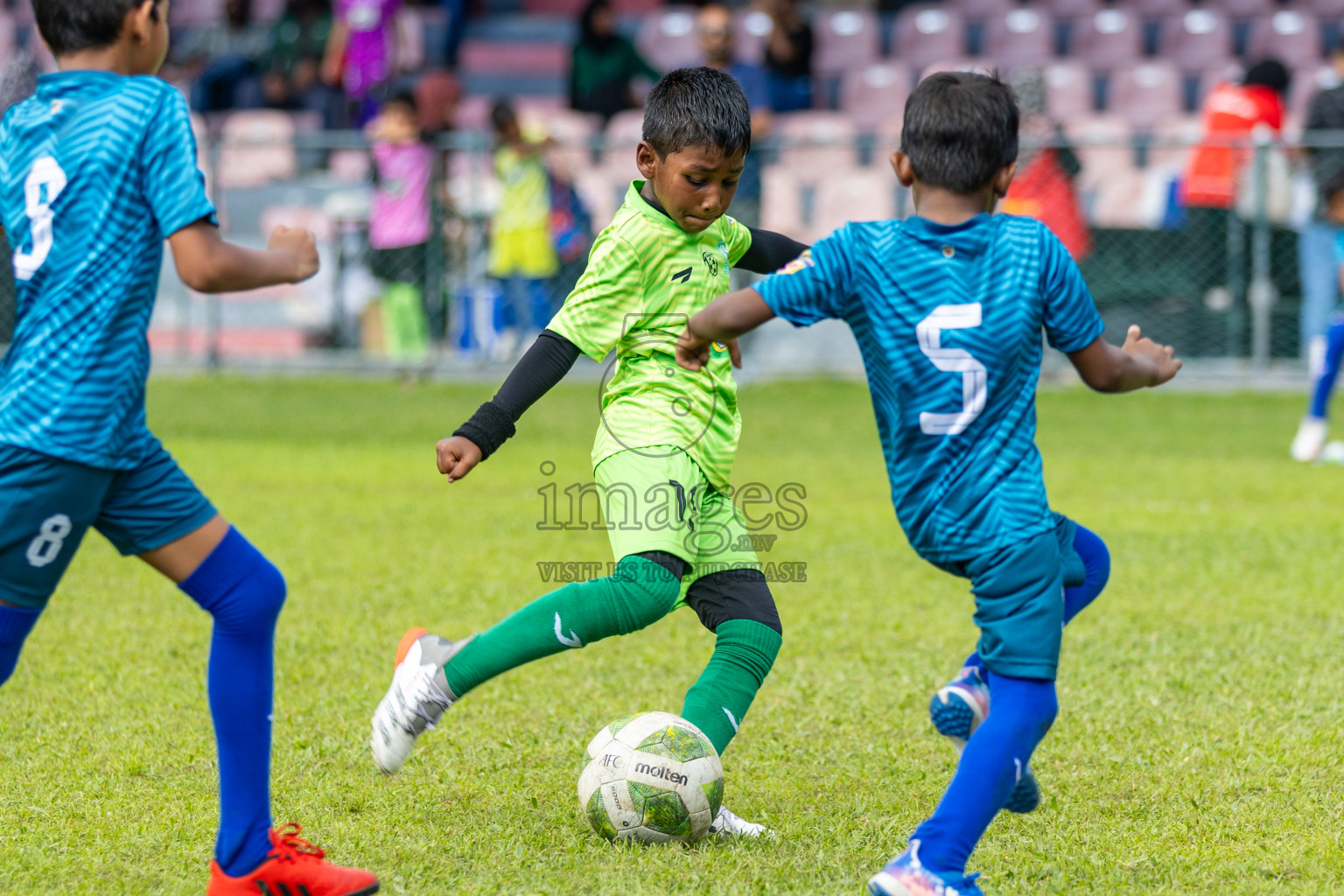 Day 2 of MILO Kids Football Fiesta was held at National Stadium in Male', Maldives on Saturday, 24th February 2024.