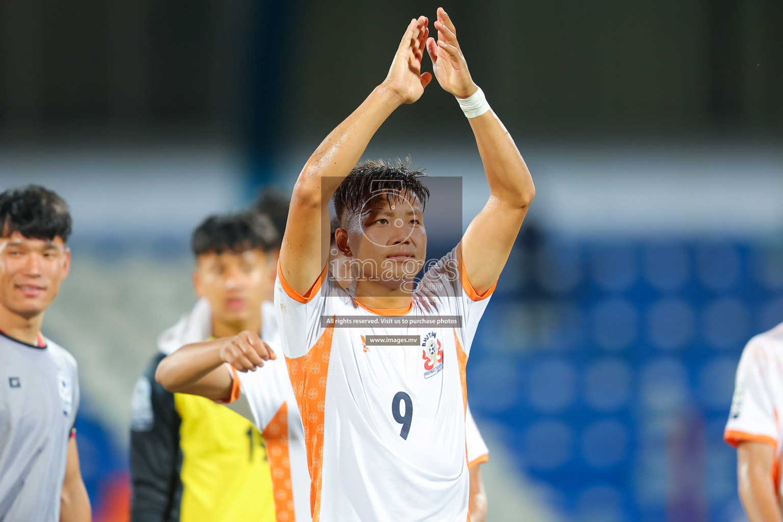 Bhutan vs Bangladesh in SAFF Championship 2023 held in Sree Kanteerava Stadium, Bengaluru, India, on Wednesday, 28th June 2023. Photos: Nausham Waheed, Hassan Simah / images.mv