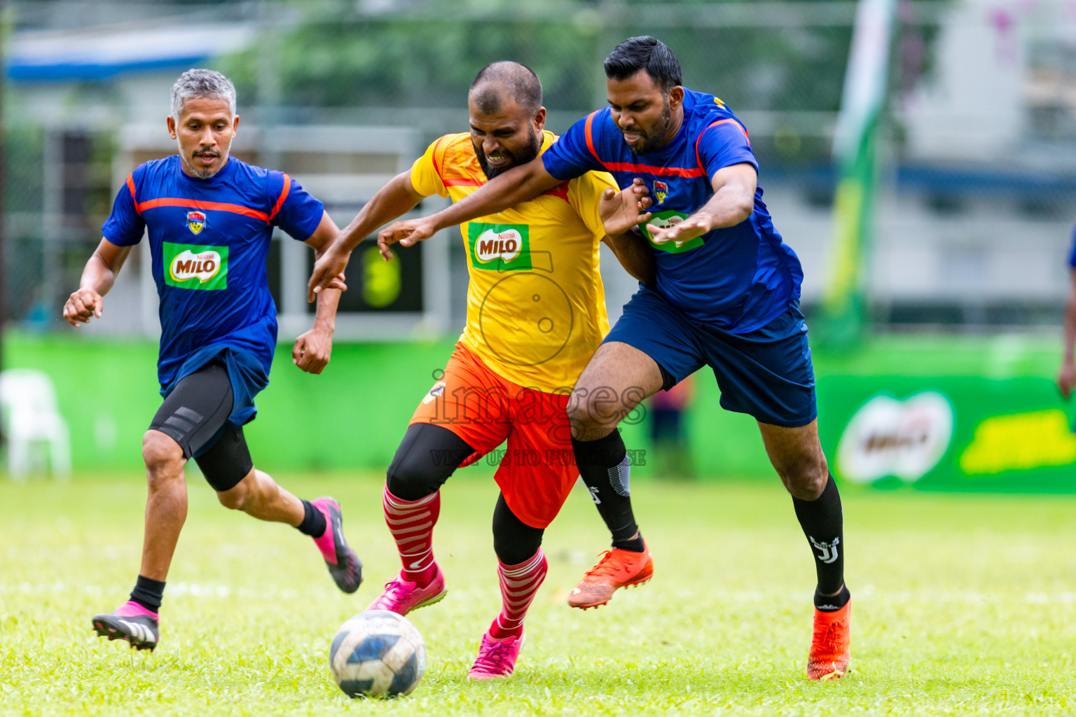 Day 3 of MILO Soccer 7 v 7 Championship 2024 was held at Henveiru Stadium in Male', Maldives on Saturday, 25th April 2024. Photos: Nausham Waheed / images.mv