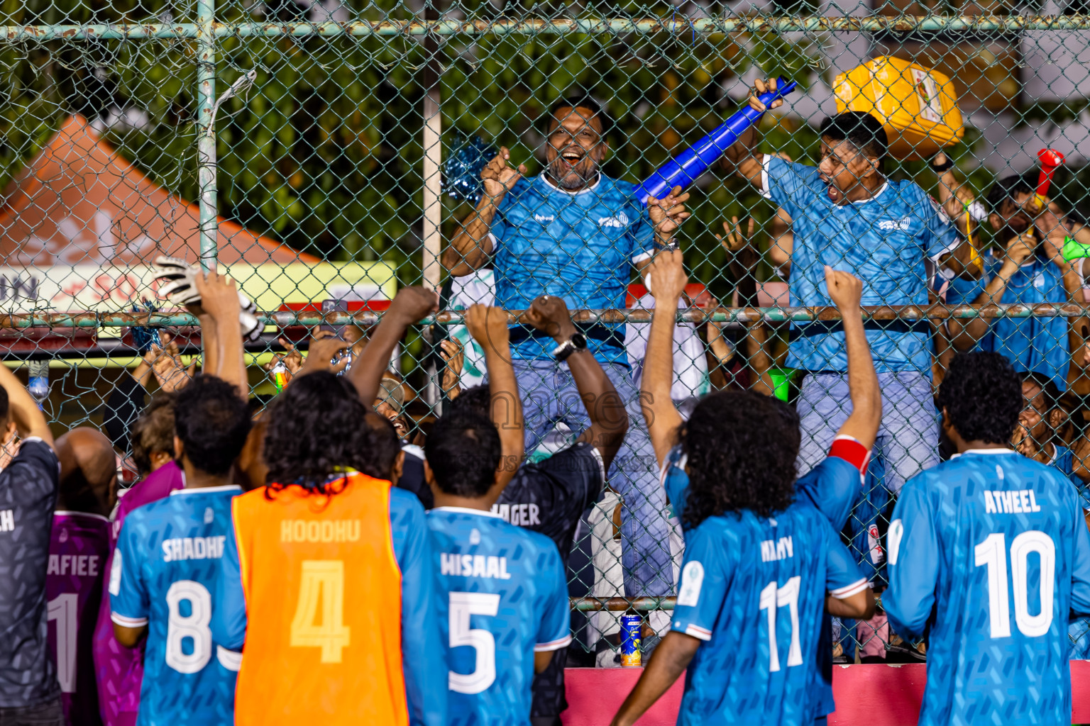 Club Binara vs Club 220 in Day 11 of Club Maldives Cup Classic 2025 was held in Rehendi Futsal Ground, Hulhumale', Maldives on Thursday, 25th September 2025. Photos: Nausham Waheed / images.mv