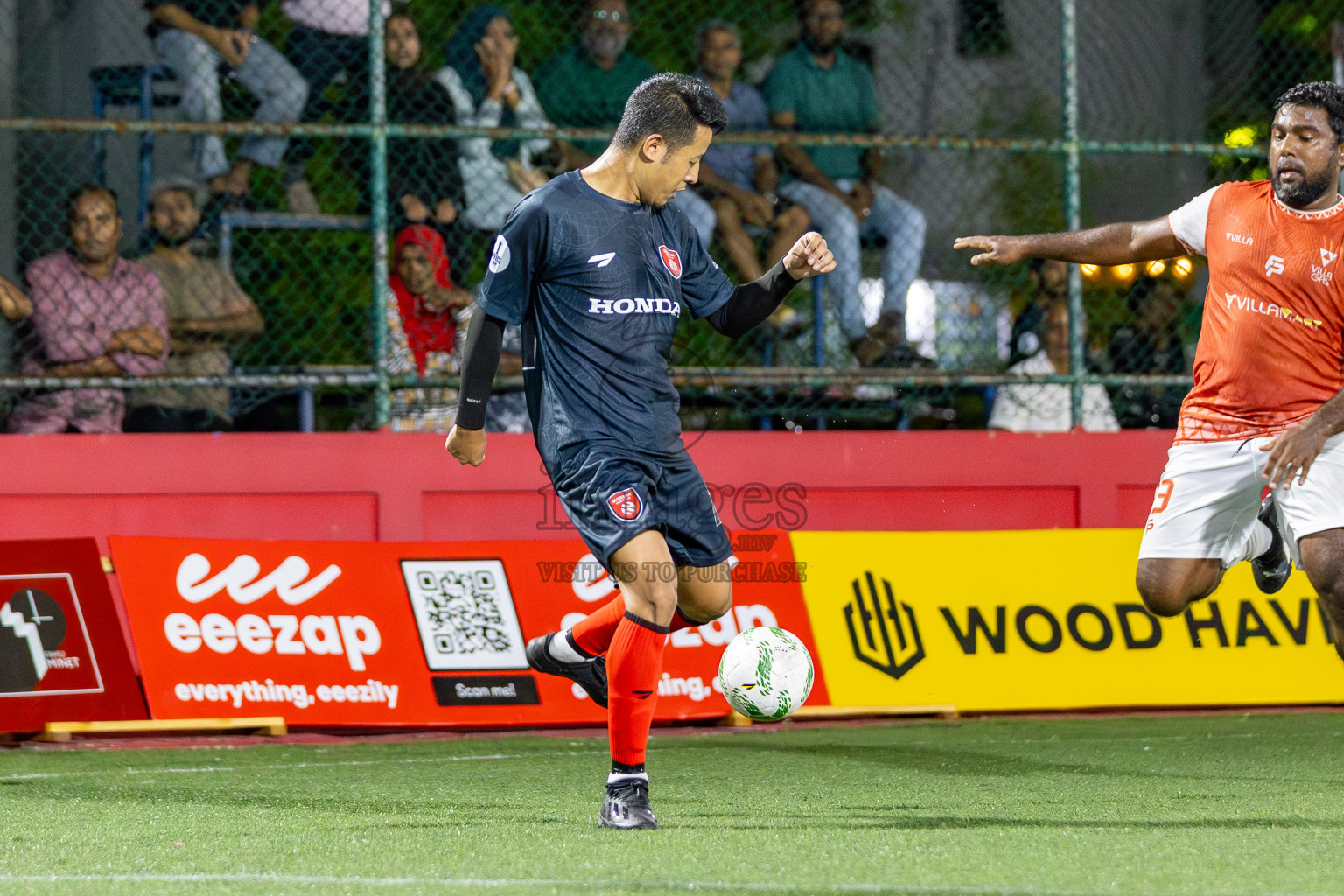 Villa Travels vs Sheesha in Day 9 of Office League 2025 was held on Thursday, 24th April 2025 in Hulhumale', Maldives. Photos: Mohamed Mahfooz Moosa / images.mv