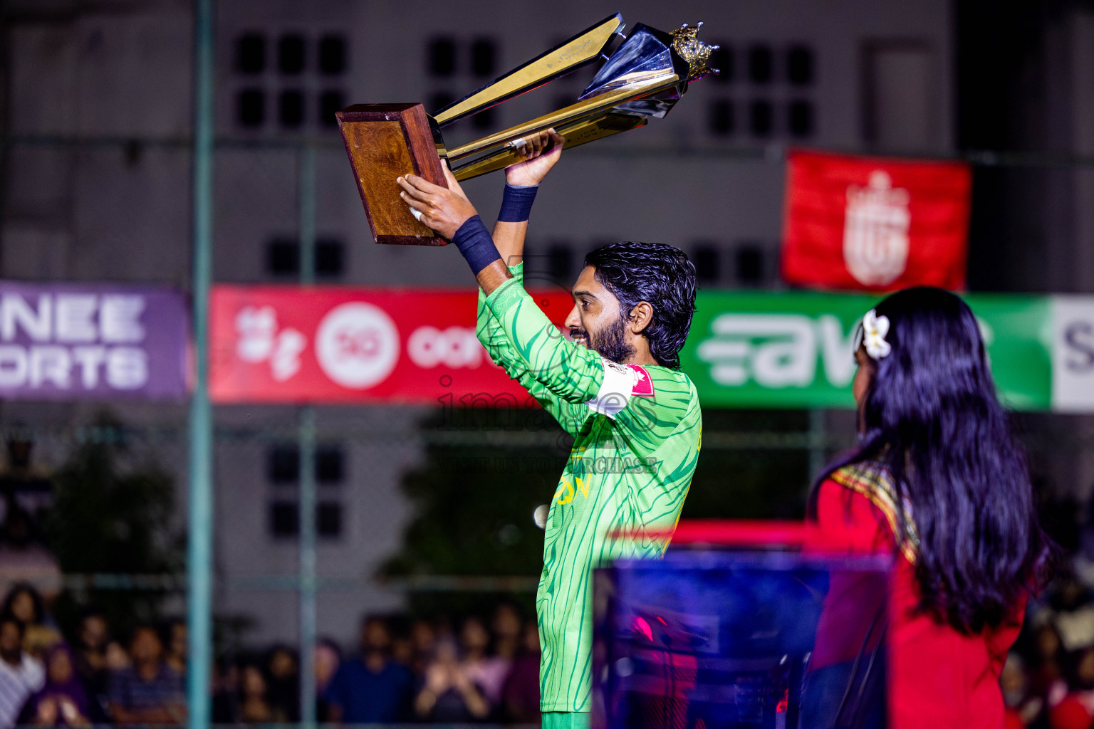 Opening of Golden Futsal Challenge 2025 with Charity Shield Match between L.Gan vs B.Eydhafushi was held on Saturday, 4th January 2025, in Hulhumale', Maldives Photos: Nausham Waheed , Ismail Thoriq / images.mv