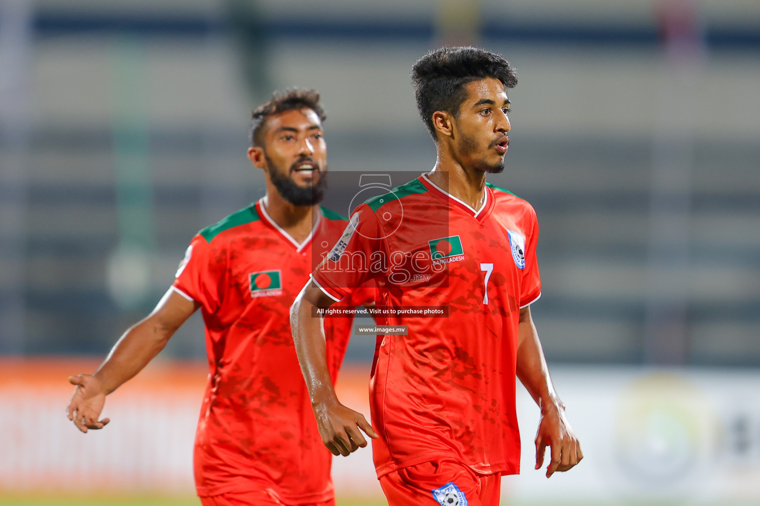 Bhutan vs Bangladesh in SAFF Championship 2023 held in Sree Kanteerava Stadium, Bengaluru, India, on Wednesday, 28th June 2023. Photos: Nausham Waheed / images.mv