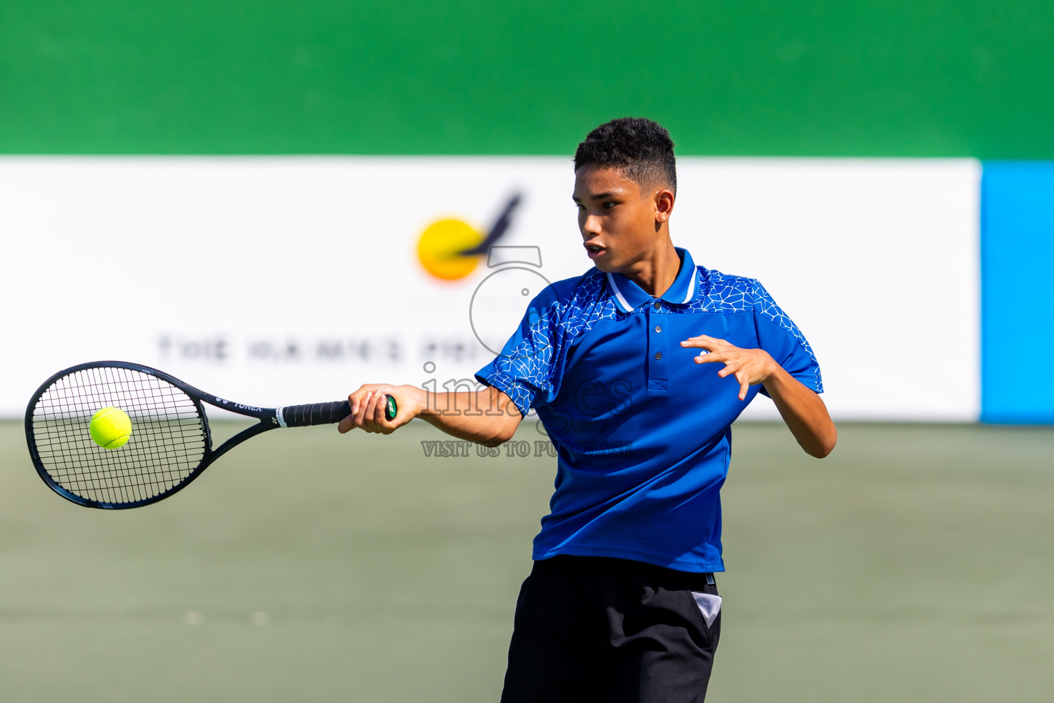 Day 2 of ATF Maldives Junior Open Tennis was held in Male' Tennis Court, Male', Maldives on Tuesday, 10th December 2024. Photos: Nausham Waheed / images.mv