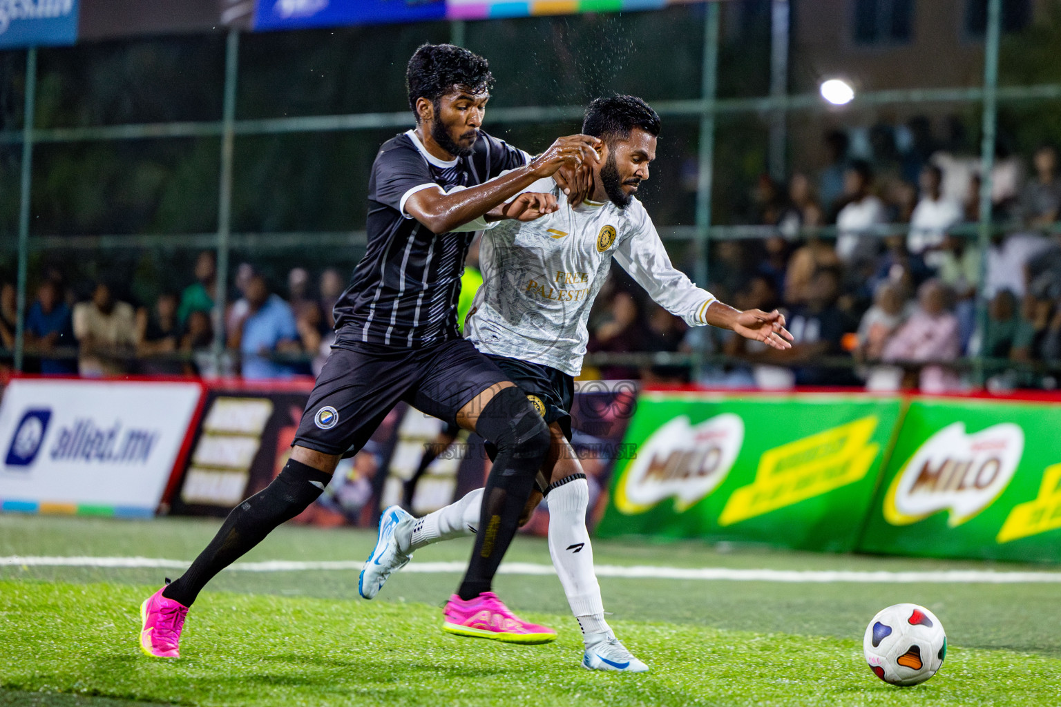 DSC vs Prison Club in Round of 16 of Club Maldives Cup 2024 held in Rehendi Futsal Ground, Hulhumale', Maldives on Tuesday, 8th October 2024. Photos: Nausham Waheed / images.mv