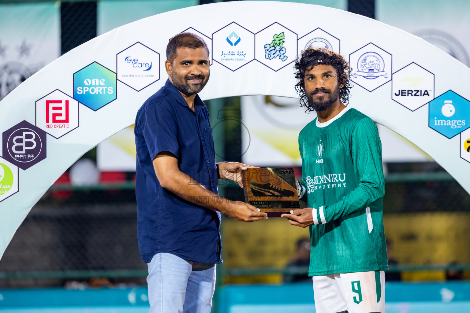 Ifhaams vs Dee Cee Jay SC in Final of Laamehi Dhiggaru Ekuveri Futsal Challenge 2025 was held on Tuesday, 29th July 2025, at Dhiggaru Futsal Ground, Dhiggaru, Maldives Photos: Nausham Waheed  / images.mv