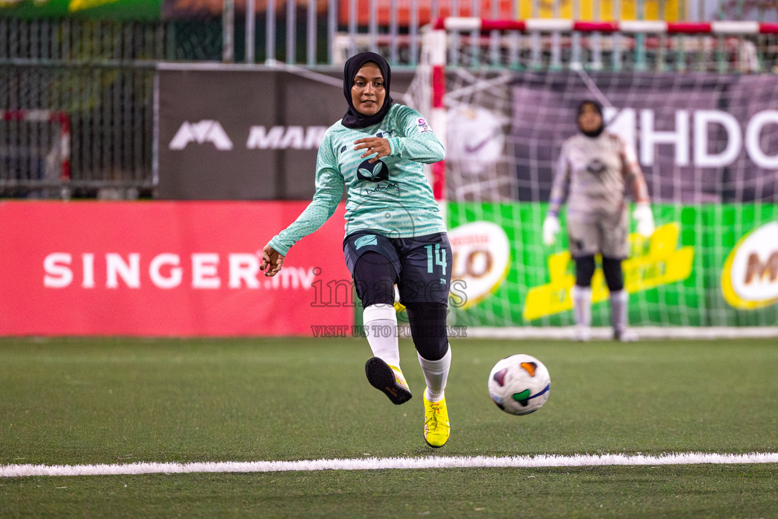 STELCO RECREATION CLUB vs TEAM DHARUMAVANTHA in Eighteen Thirty 2024 held in Rehendi Futsal Ground, Hulhumale', Maldives on Thursday, 5th September 2024. 
Photos: Hassan Simah / images.mv