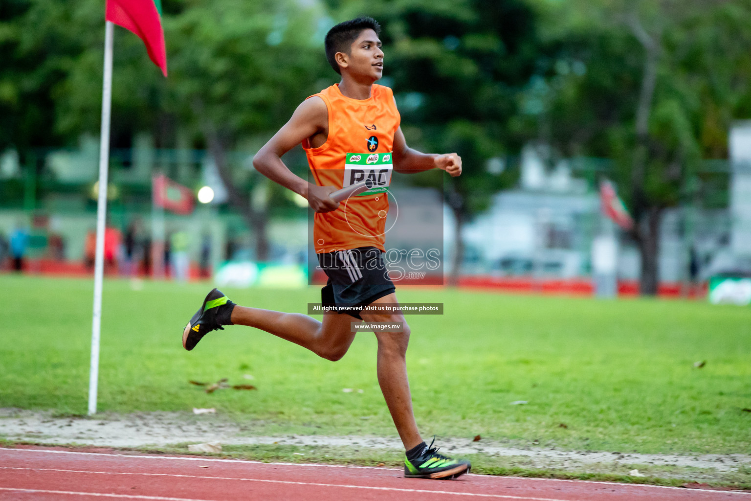 Day 2 of National Athletics Championship 2023 was held in Ekuveni Track at Male', Maldives on Friday, 24th November 2023. Photos: Hassan Simah / images.mv