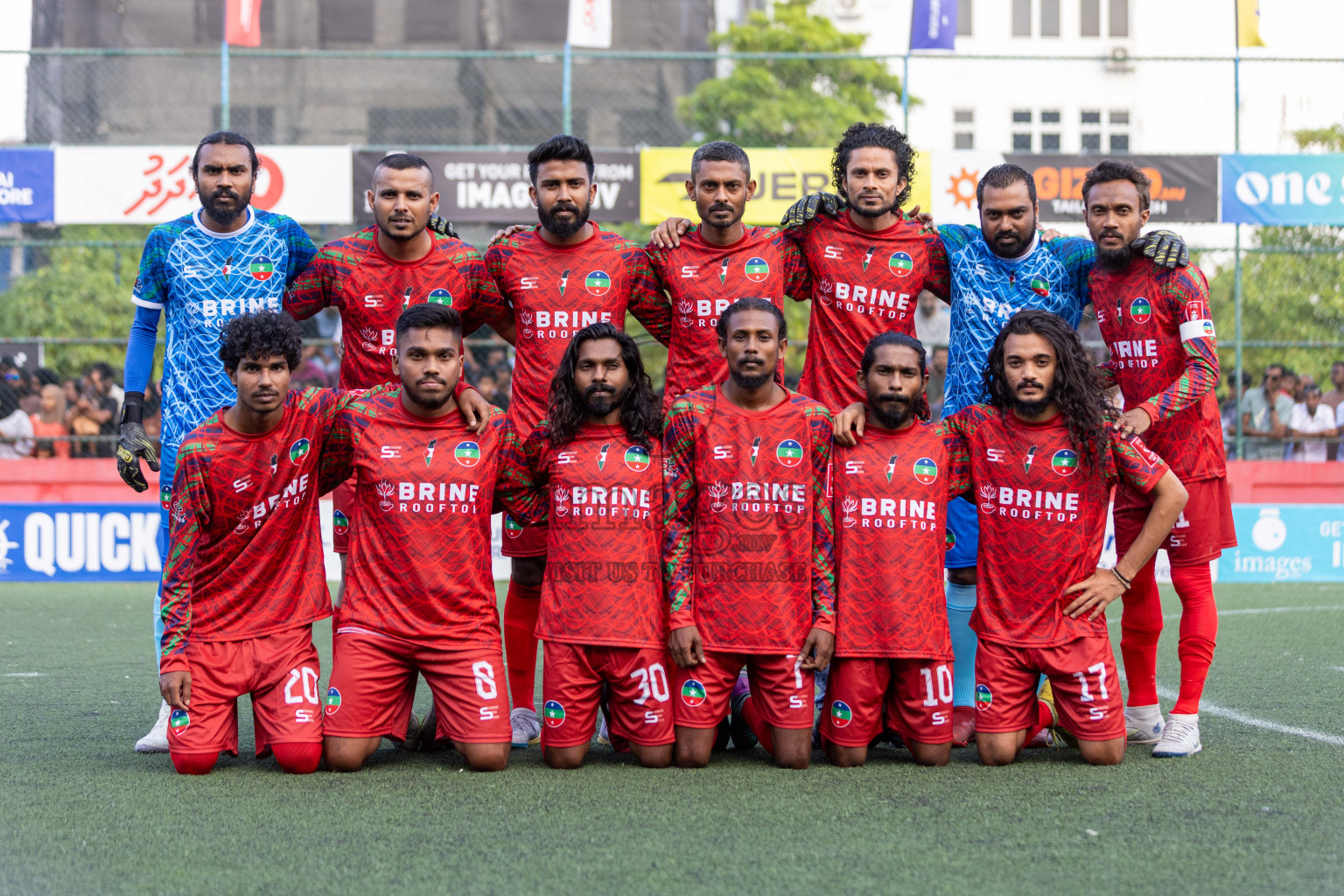 GDh Vaadhoo VS GDh Thinadhoo in Day 12 of Golden Futsal Challenge 2024 was held on Friday, 26th January 2024, in Hulhumale', Maldives Photos: Nausham Waheed / images.mv