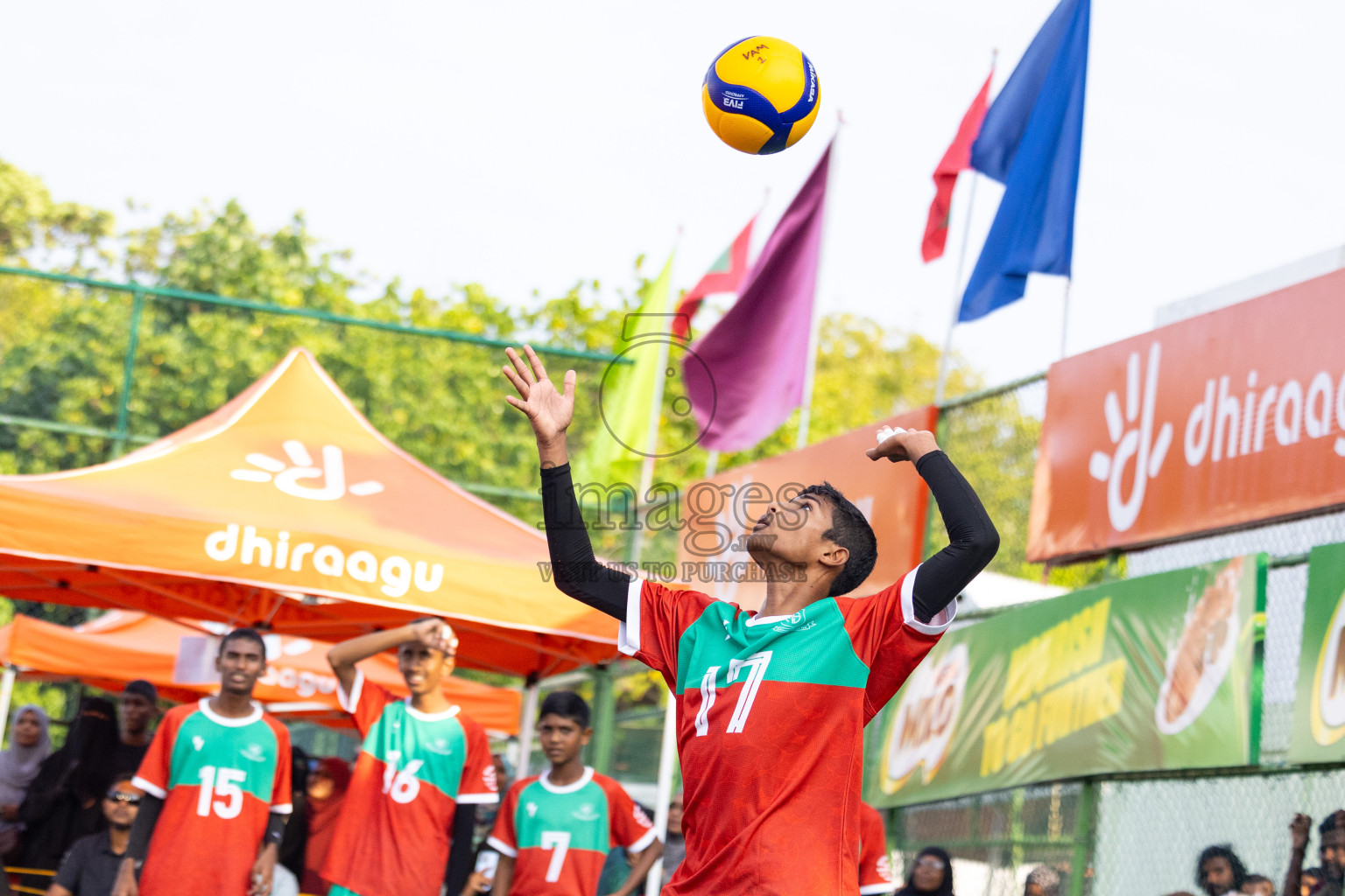 Day 10 of Interschool Volleyball Tournament 2024 was held in Ekuveni Volleyball Court at Male', Maldives on Sunday, 1st December 2024.
Photos: Ismail Thoriq / images.mv