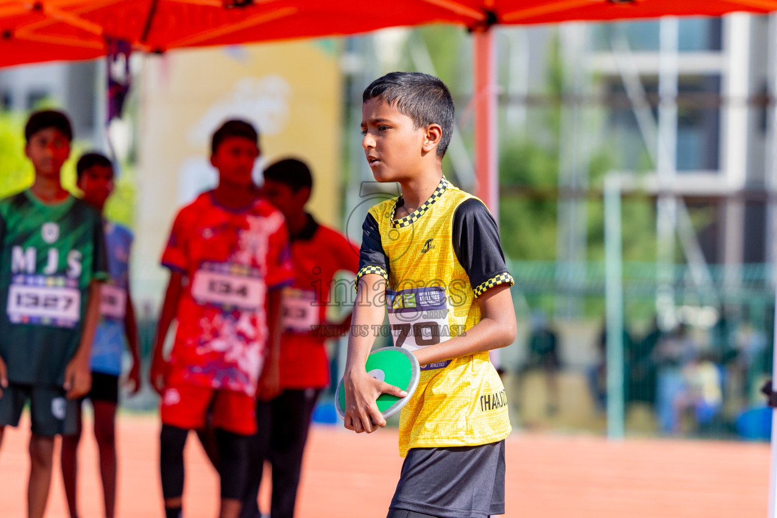 Day 4 of MWSC Interschool Athletics Championships 2024 held in Hulhumale Running Track, Hulhumale, Maldives on Tuesday, 12th November 2024. Photos by: Nausham Waheed / Images.mv