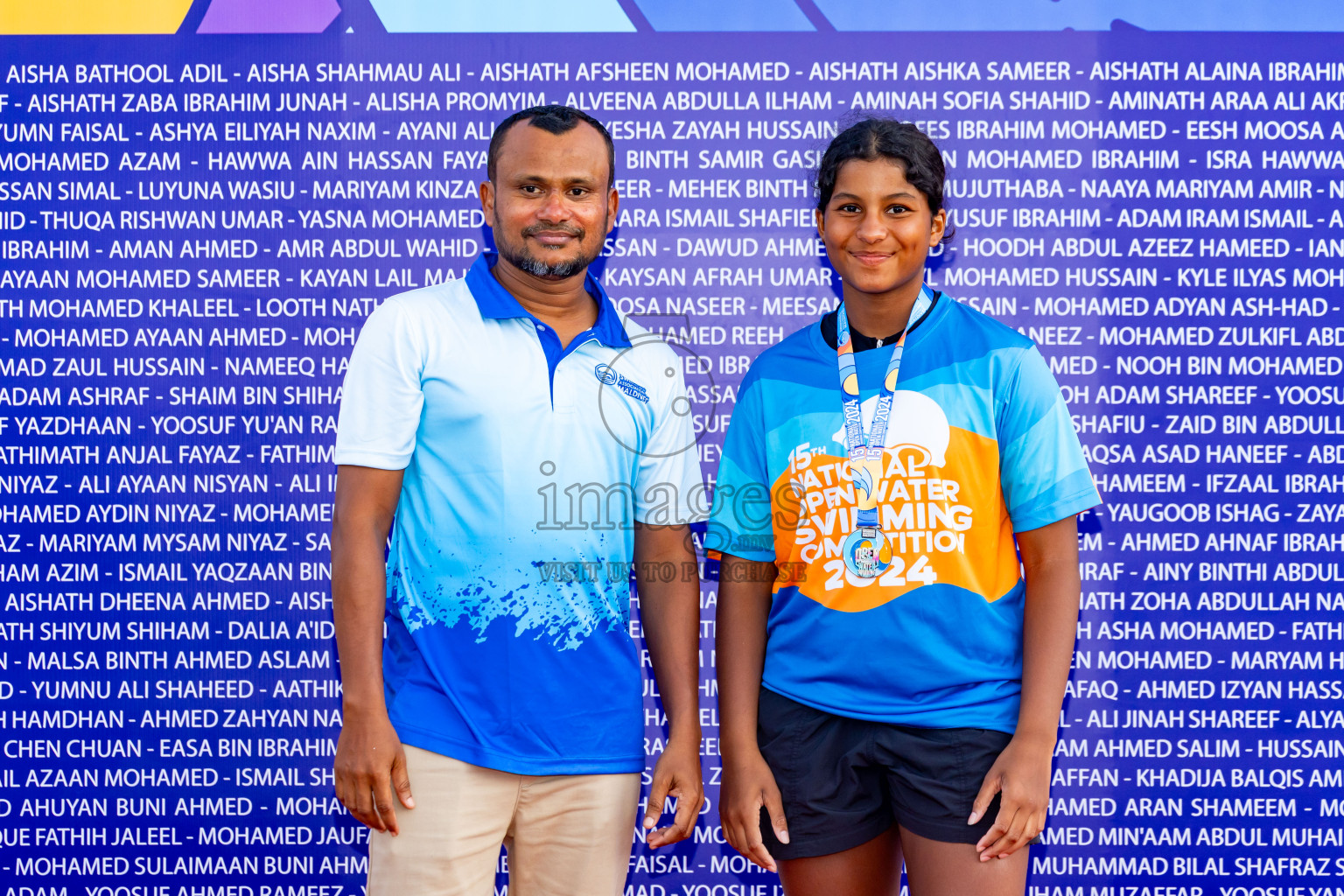 15th National Open Water Swimming Competition 2024 held in Kudagiri Picnic Island, Maldives on Saturday, 28th September 2024. Photos: Nausham Waheed / images.mv