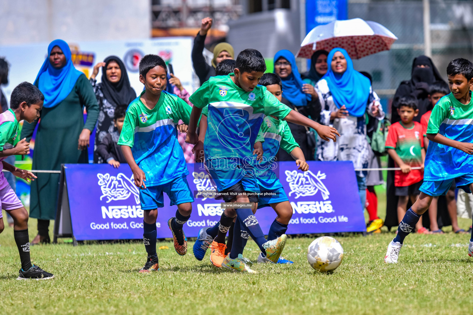 Day 3 of Milo Kids Football Fiesta 2022 was held in Male', Maldives on 21st October 2022. Photos: Nausham Waheed/ images.mv