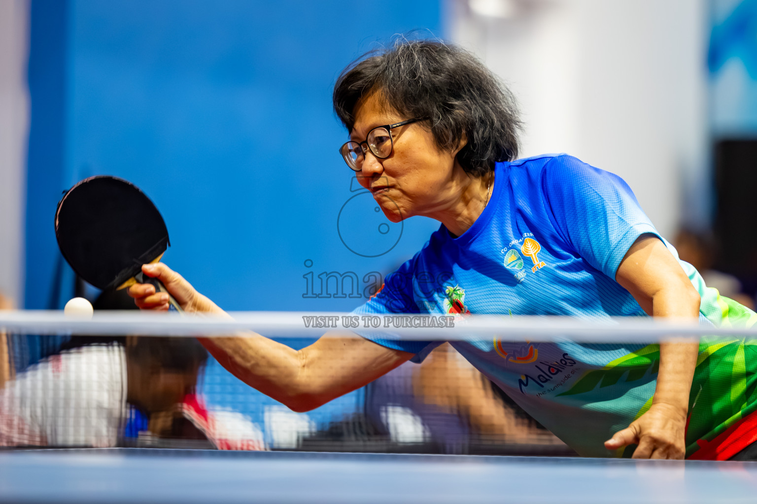 Day 1 of 1st Thoddoo Masters Table Tennis Tournament was held on Thursday, 21st August 2025 in AA Thoddoo, Maldives. Photos: Nausham Waheed / images.mv
