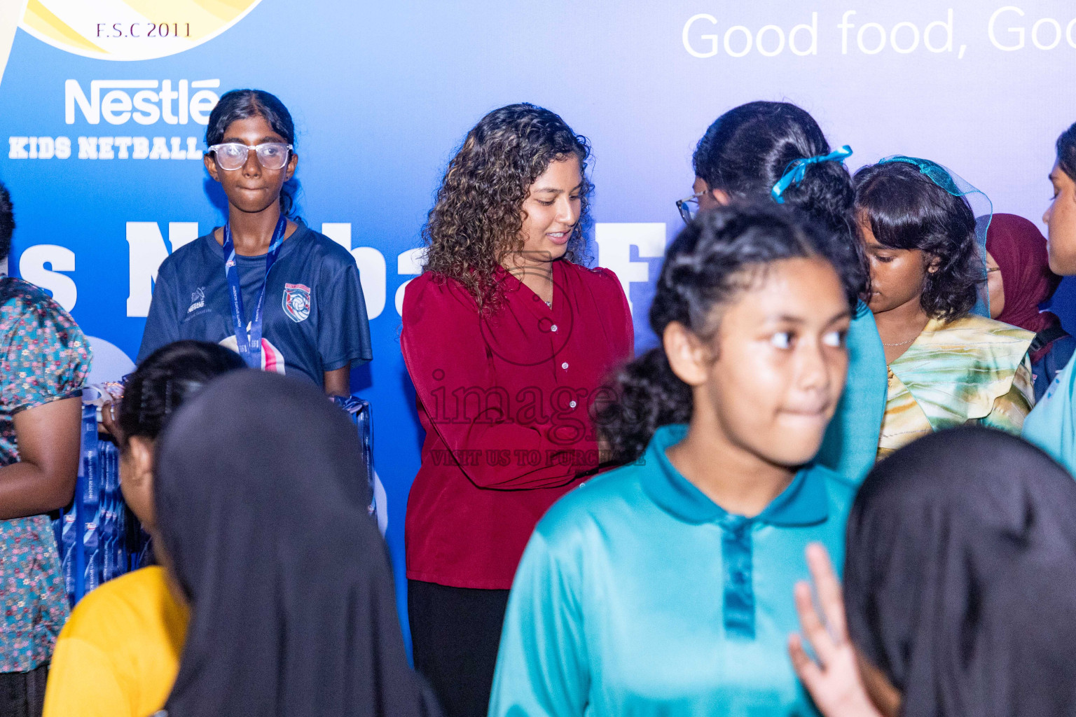 Day 3 of Nestle' Kids Netball Fiesta 2023 held in Henveyru Stadium, Male', Maldives on Saturday, 2nd December 2023. Photos by Nausham Waheed / Images.mv