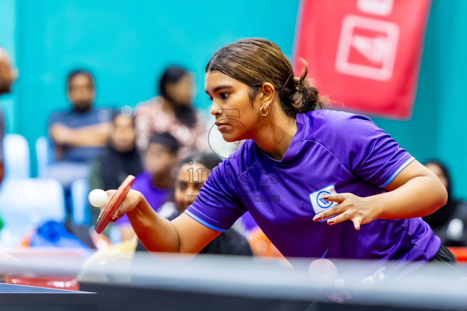 Day 4 of BML 63rd National Table Tennis Tournament 2025 was held on Thursday, 28th August 2025 in Male' TT Hall, Male', Maldives. Photos: Nausham Waheed  / images.mv